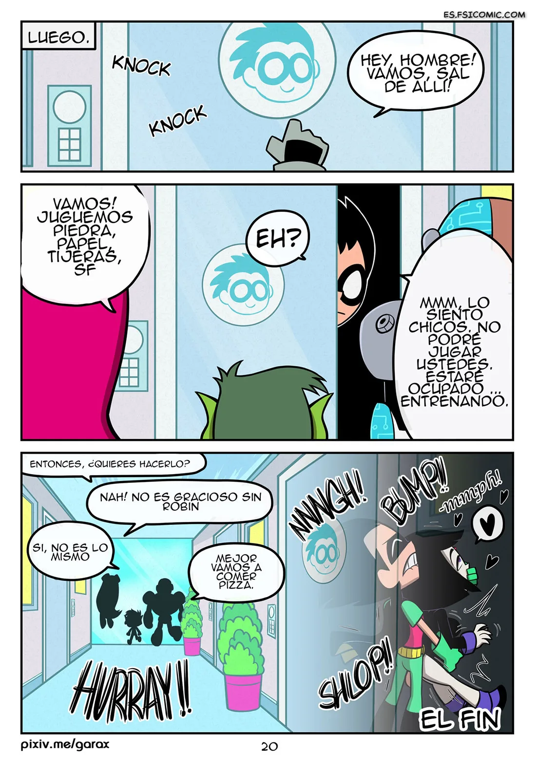 Un Ala De Ayuda (Teen Titans Go) – Garabatoz - 17 - FSI Comics un ala de ayuda teen titans go garabatoz 017