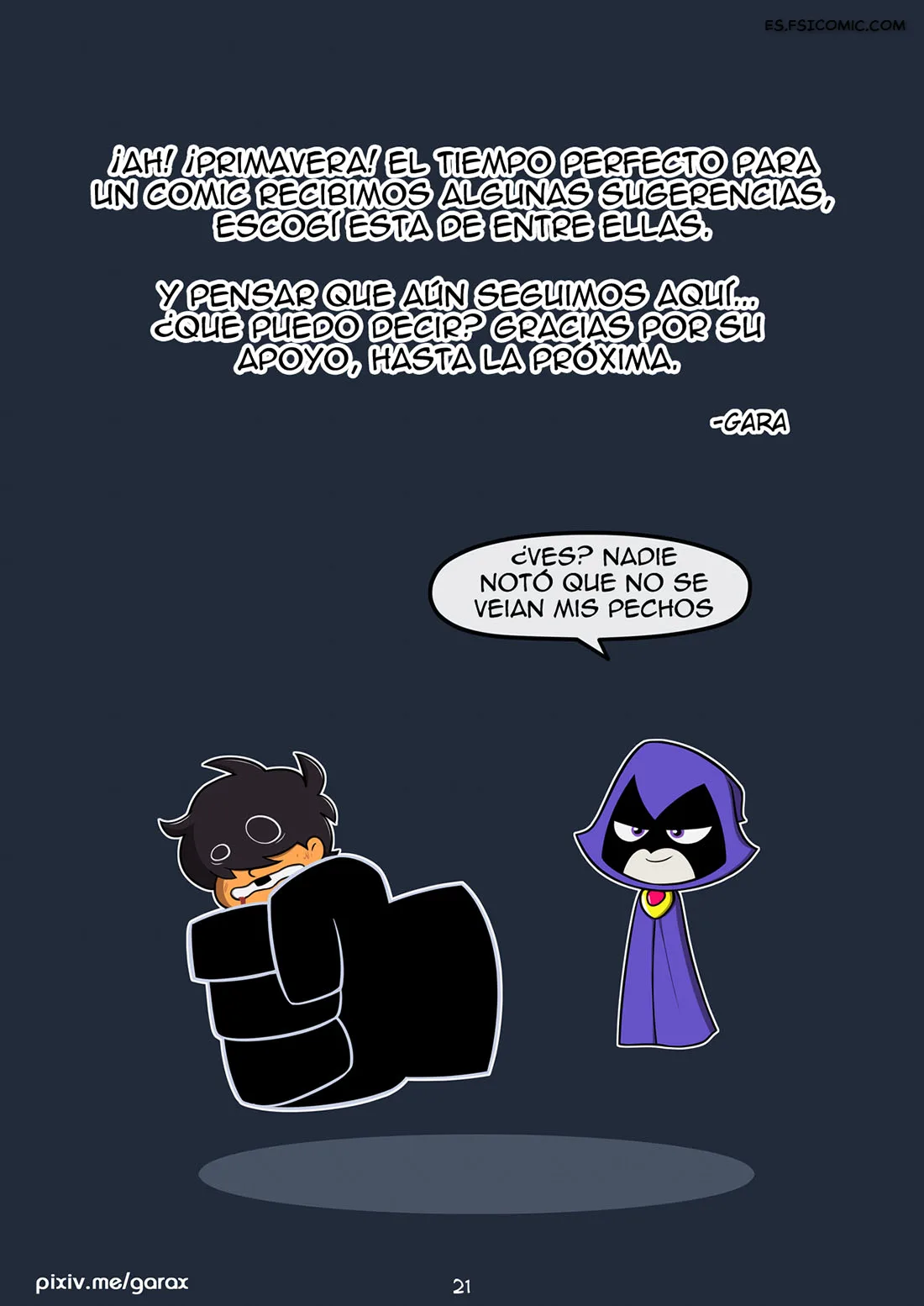 Un Ala De Ayuda (Teen Titans Go) – Garabatoz - 18 - FSI Comics un ala de ayuda teen titans go garabatoz 018