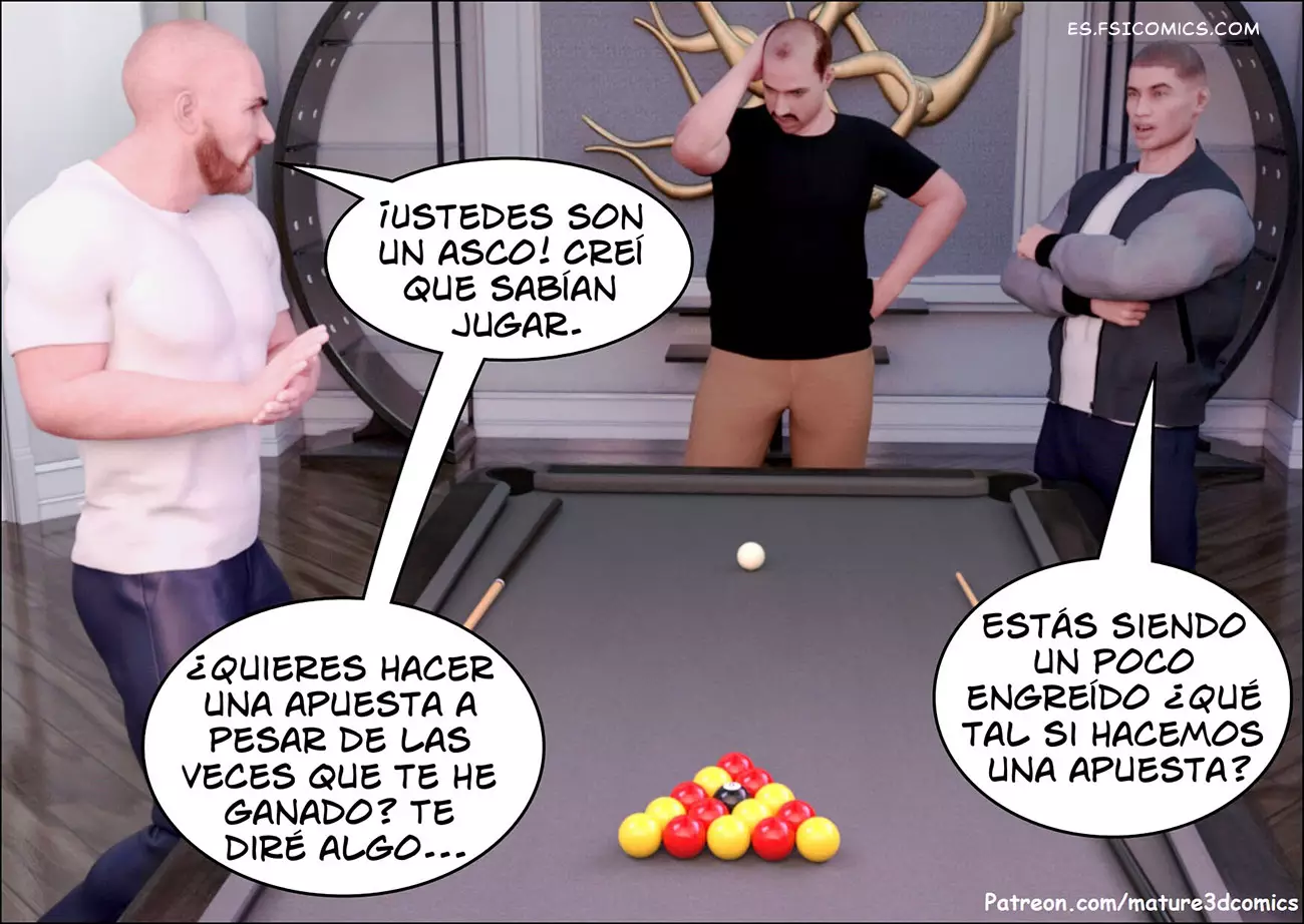 Una Apuesta Es Una Apuesta – Mature3DComics - 1 - FSI Comics una-apuesta-es-una-apuesta-mature3dcomics-001