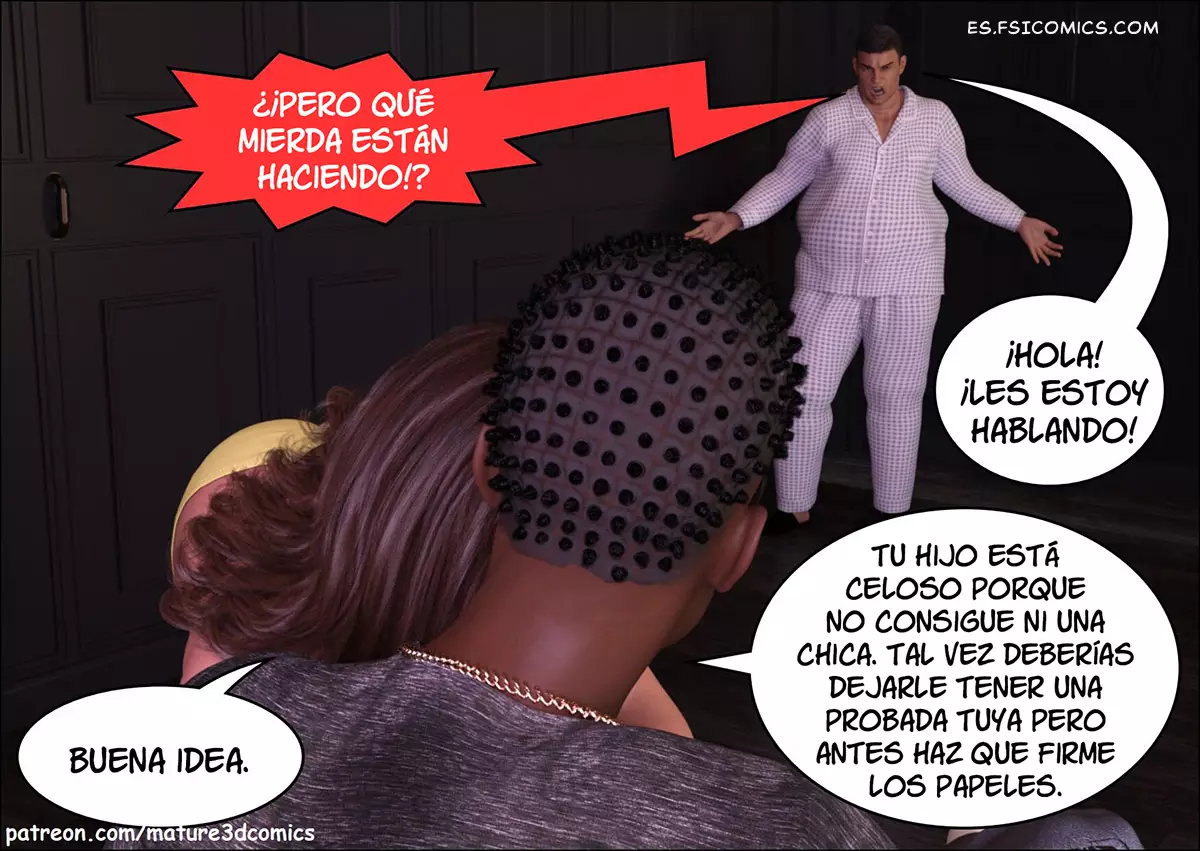 Widow Capítulo 2 – Mature3DComics - 9 - FSI Comics widow-capítulo-2-mature3dcomics-009