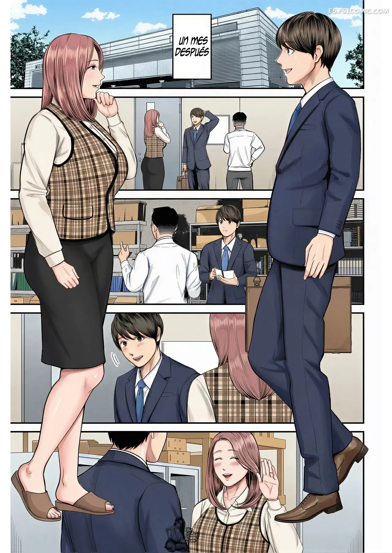 Yuuko De La Oficina De Ventas – Shiono Kou - 8 - FSI Comics yuuko de la oficina de ventas shiono kou 008