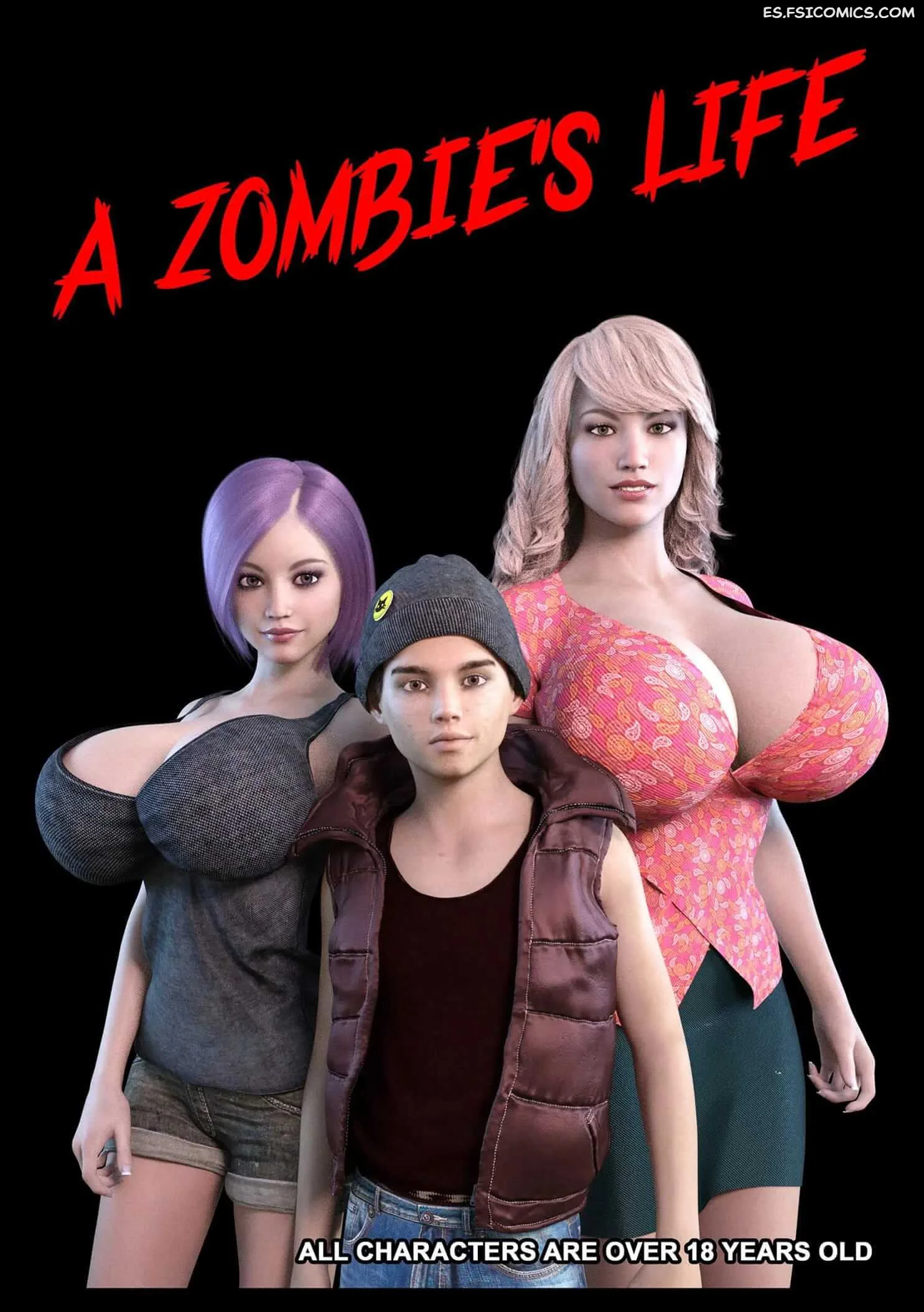 a zombies life capitulo 1 the omega rabbit 001