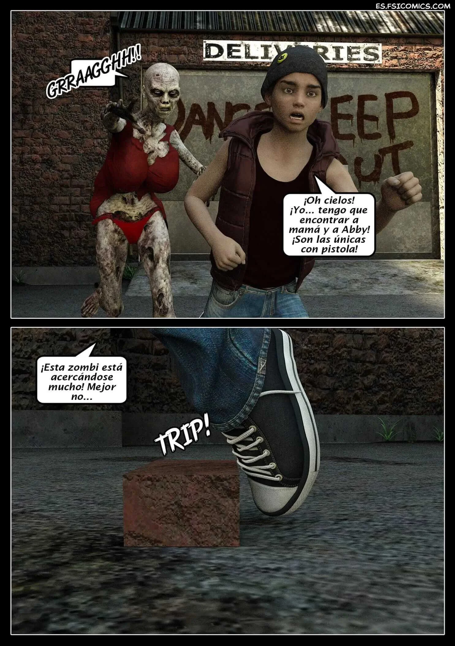 A Zombies Life Capítulo 1 – The Omega Rabbit - 3 - FSI Comics a zombies life capitulo 1 the omega rabbit 003