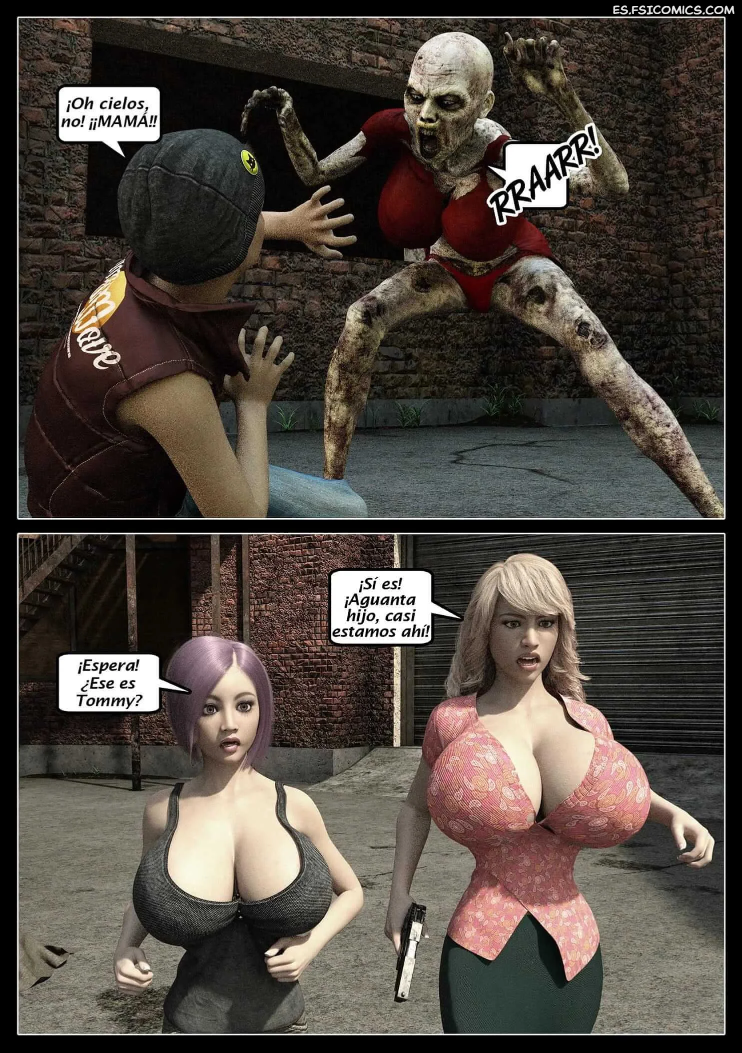 A Zombies Life Capítulo 1 – The Omega Rabbit - 4 - FSI Comics a zombies life capitulo 1 the omega rabbit 004