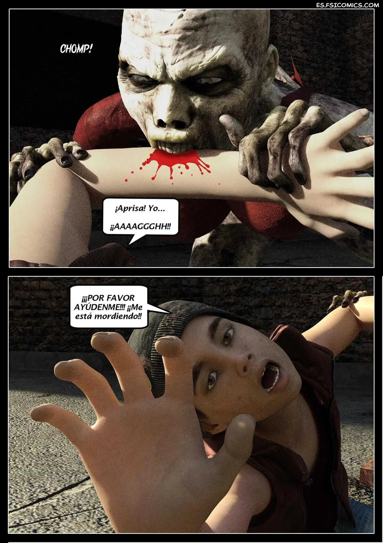 A Zombies Life Capítulo 1 – The Omega Rabbit - 5 - FSI Comics a zombies life capitulo 1 the omega rabbit 005