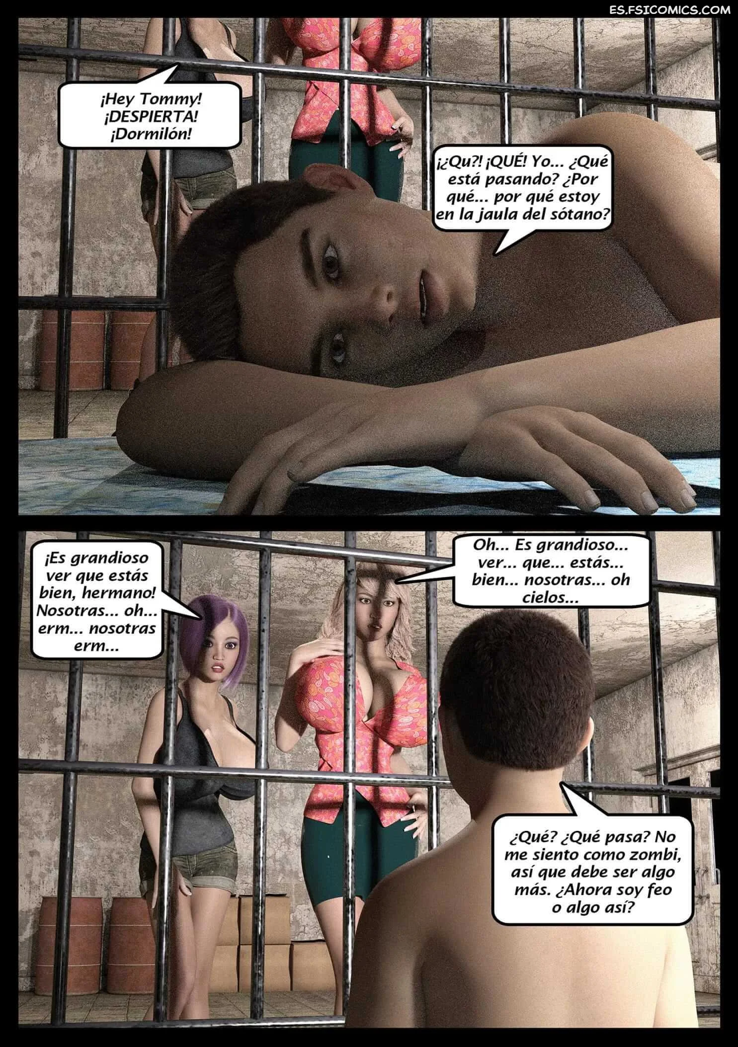 A Zombies Life Capítulo 1 – The Omega Rabbit - 8 - FSI Comics a zombies life capitulo 1 the omega rabbit 008