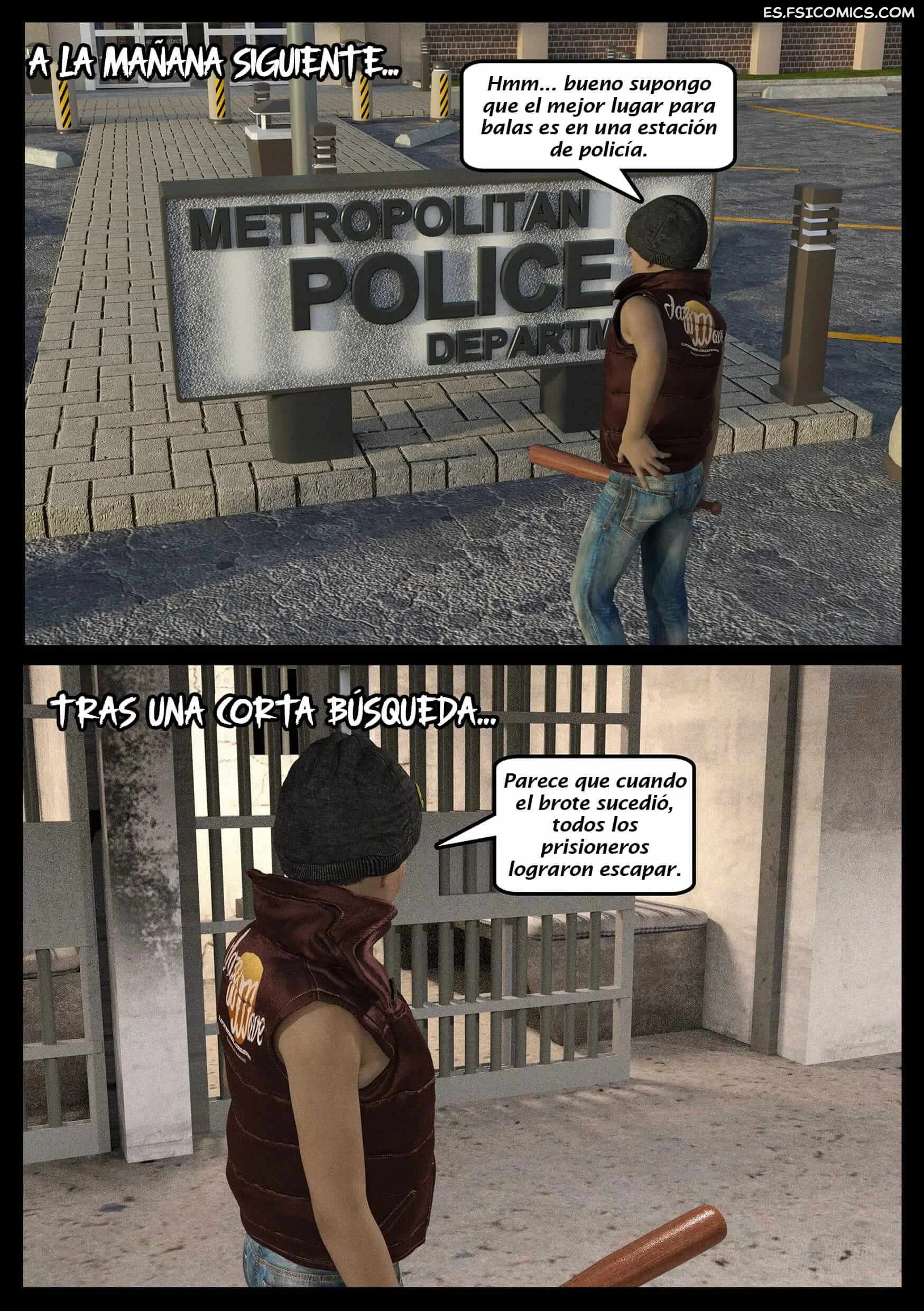 A Zombies Life Capítulo 1 – The Omega Rabbit - 93 - FSI Comics a zombies life capitulo 1 the omega rabbit 093