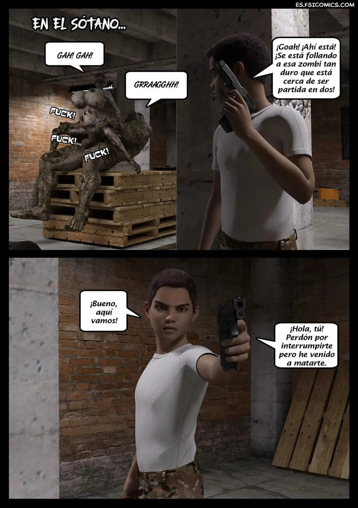 A Zombies Life Capítulo 1 – The Omega Rabbit - 300 - FSI Comics a zombies life capitulo 1 the omega rabbit 300