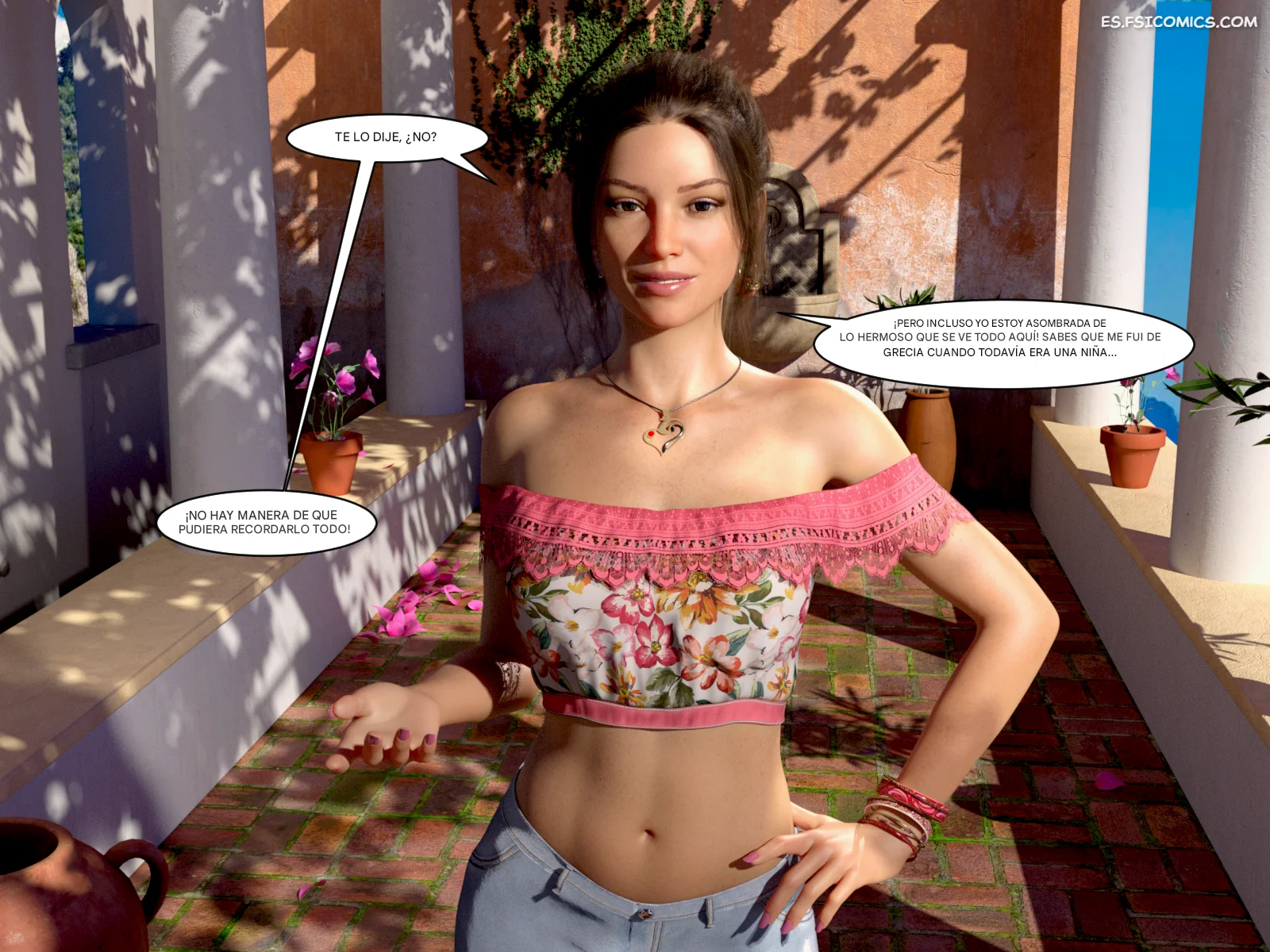 Aphrodite’s Mirror Capítulo 0 – Melissa N - 4 - FSI Comics aphrodite s mirror capitulo 0 melissa n 004