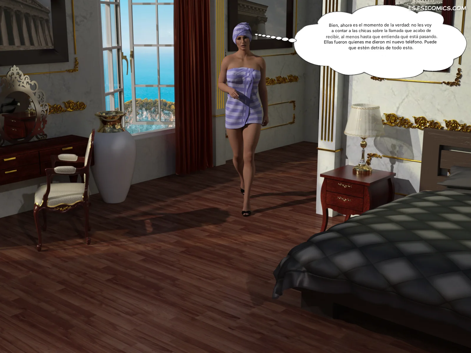 Aphrodite’s Mirror Capítulo 9 – Melissa N - 2 - FSI Comics aphrodite s mirror capitulo 9 melissa n 002