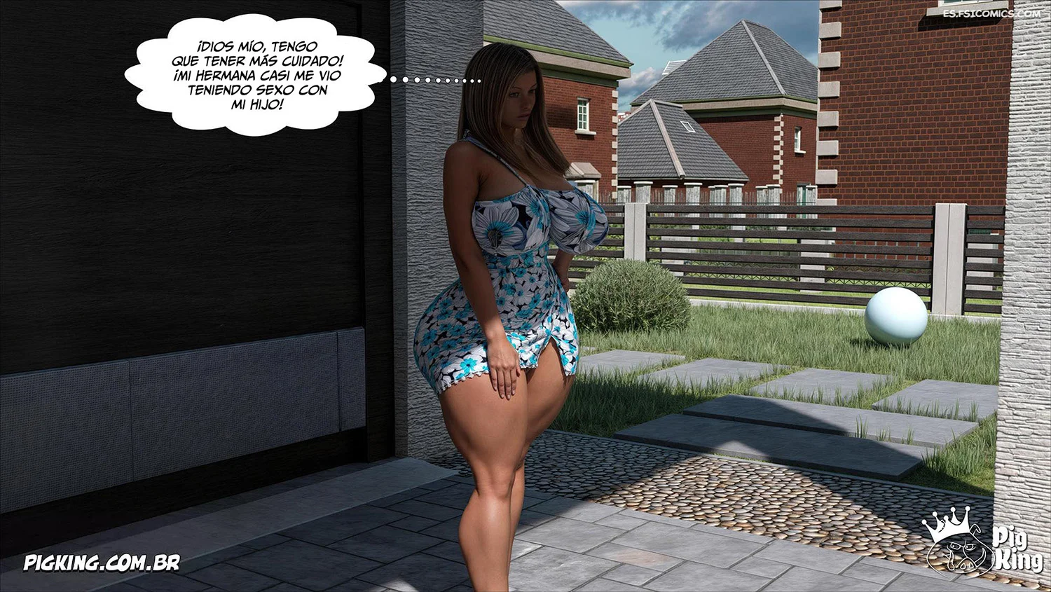 Caroline Capítulo 16 – CrazyDad3D - 9 - FSI Comics caroline capitulo 16 crazydad3d 009