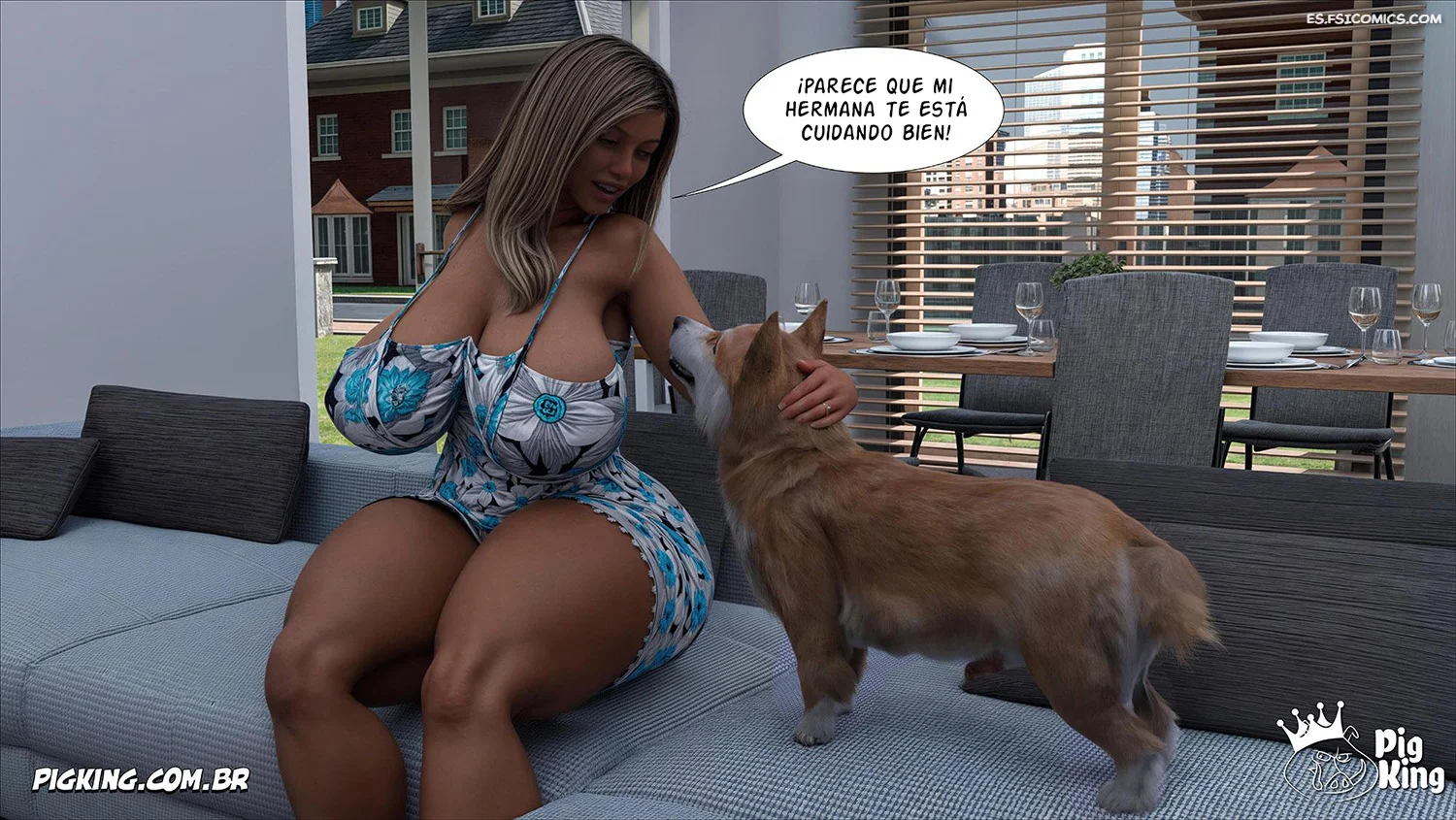 Caroline Capítulo 17 – CrazyDad3D - 12 - FSI Comics caroline capitulo 17 crazydad3d 012