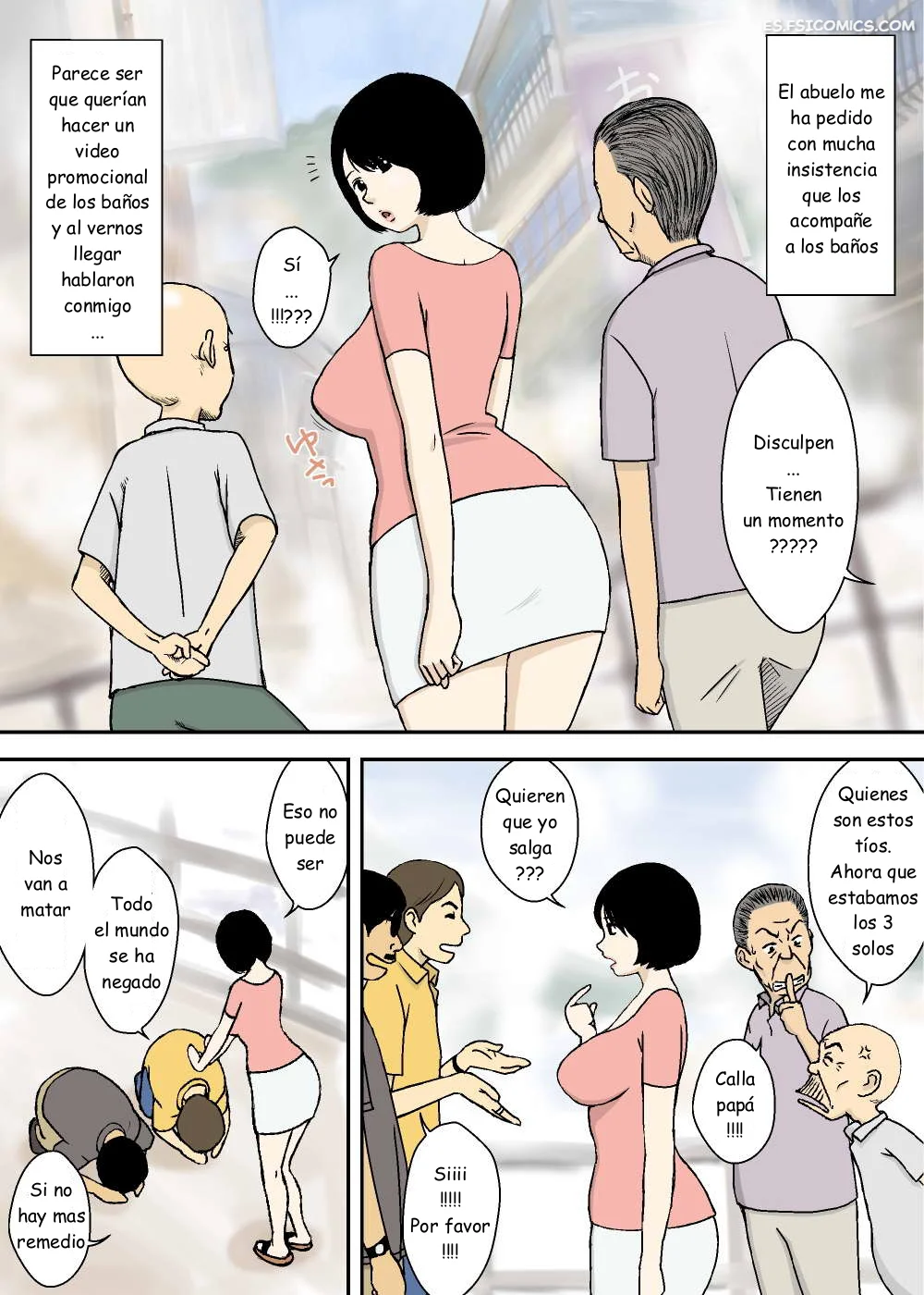 Cuidando Al Abuelo, Al Suegro Y Al Hijo, Esposa Tetona – Urakan - 21 - FSI Comics cuidando al abuelo al suegro y al hijo esposa tetona urakan 021