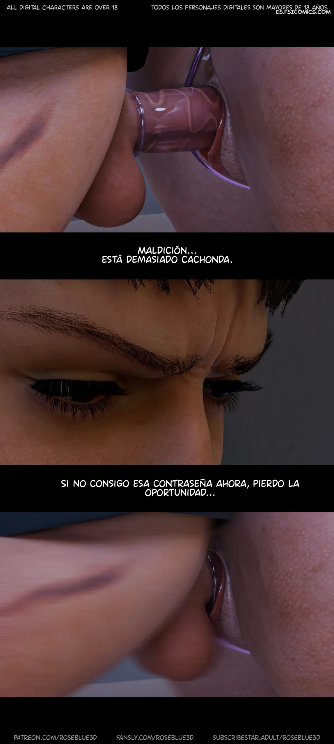 Despedido Capítulo 7 – Rose Blue 3D - 33 - FSI Comics despedido capitulo 7 rose blue 3d 033