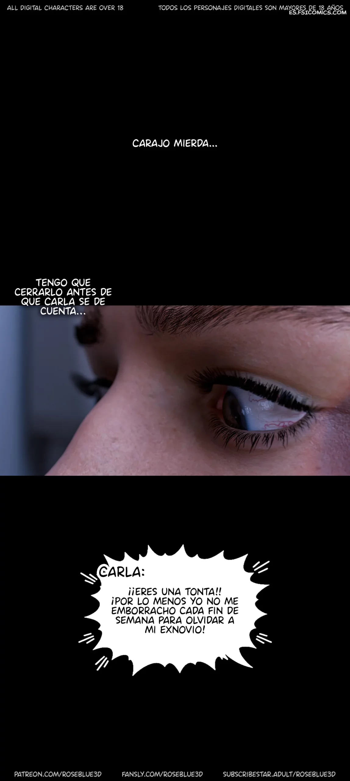 Despedido Capítulo 7 – Rose Blue 3D - 56 - FSI Comics despedido capitulo 7 rose blue 3d 056