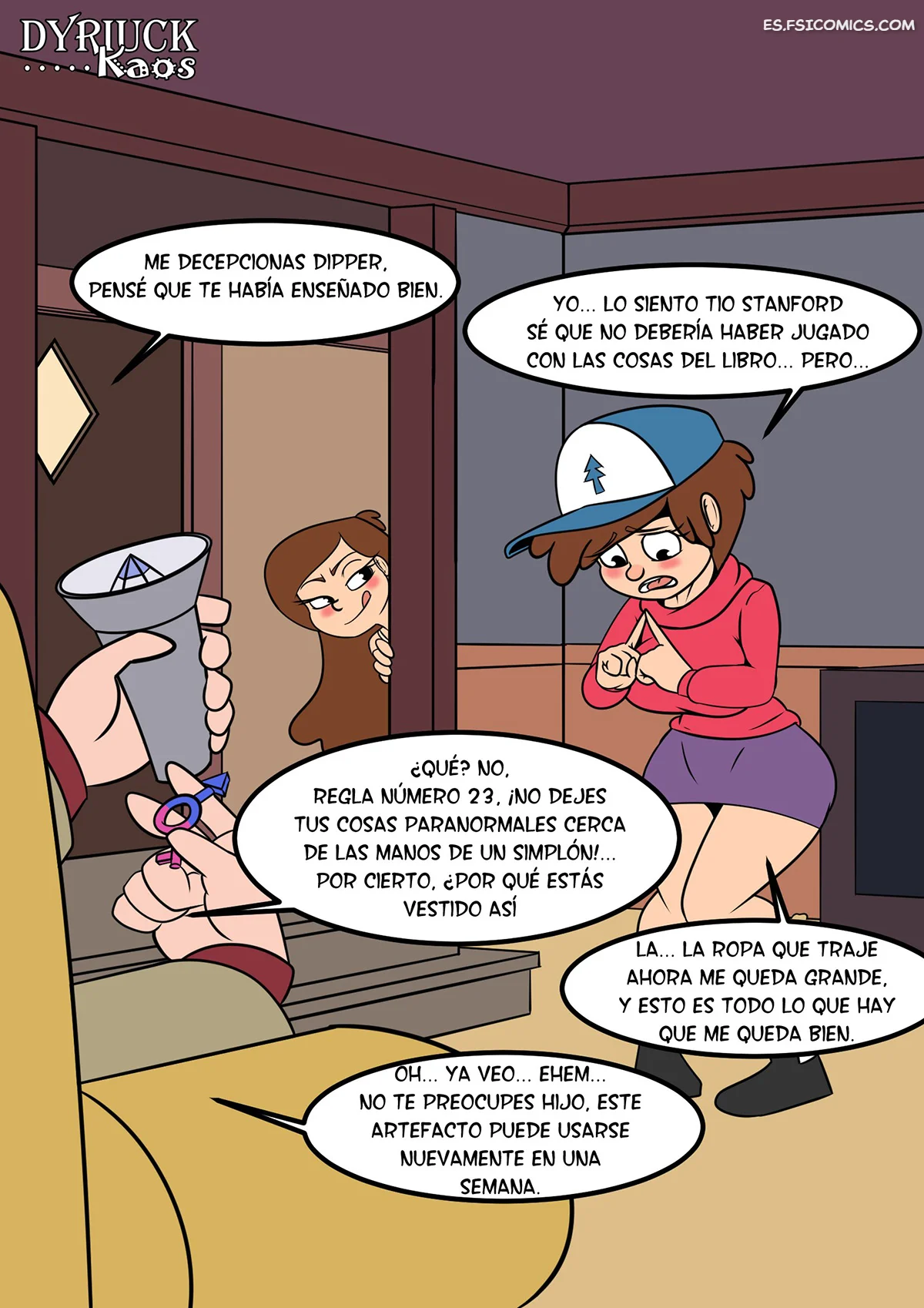 Dipper R63 – Dyriuck Kaos - 3 - FSI Comics dipper r63 dyriuck kaos 003