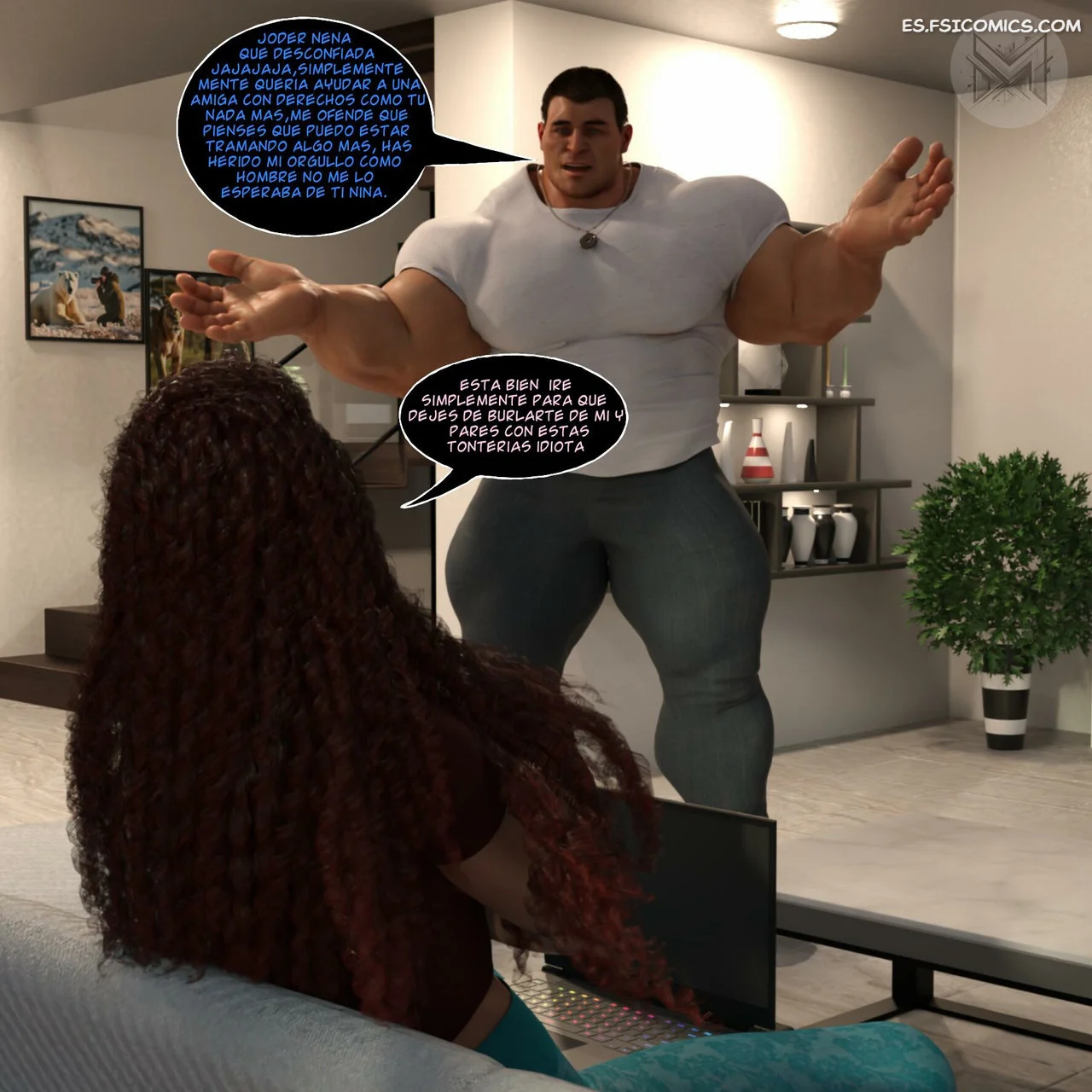 Domando A Una Esposa Inquebrantable Capítulo 9 – Meggadroide - 12 - FSI Comics domando a una esposa inquebrantable capitulo 9 meggadroide 012
