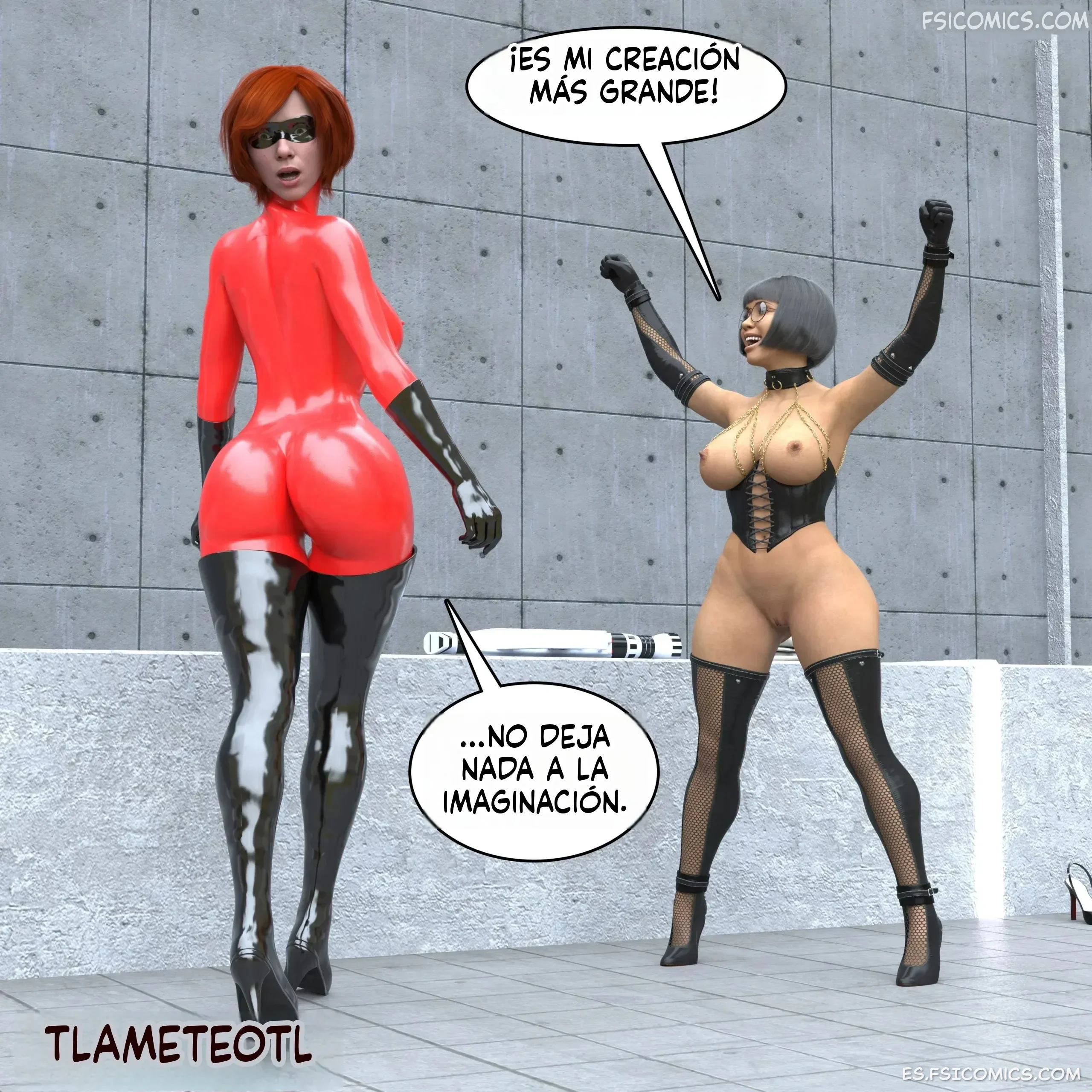 Elastigirl's New Clothes – Tlameteotl - 12 - FSI Comics elastigirls new clothes tlameteotl 012
