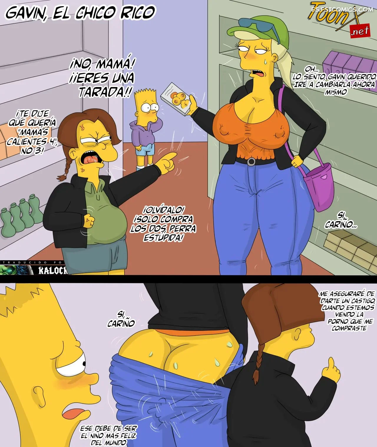 gavin el chico rico the simpsons marecattus 001