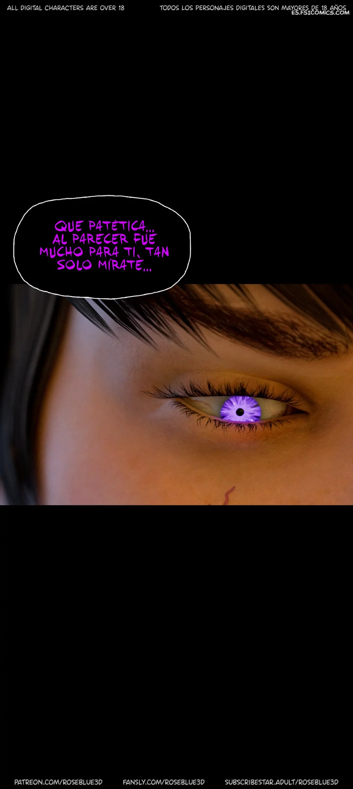 La Viuda De Mi Vecina Capítulo 52 – Rose Blue 3D - 91 - FSI Comics la viuda de mi vecina capitulo 52 rose blue 3d 091