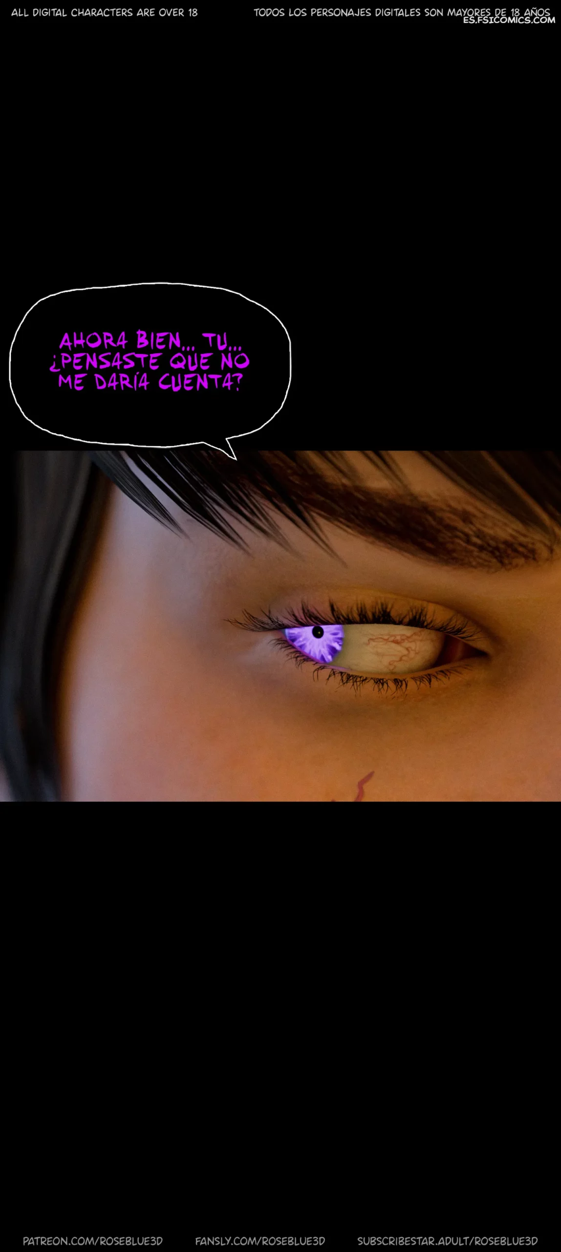 La Viuda De Mi Vecina Capítulo 52 – Rose Blue 3D - 93 - FSI Comics la viuda de mi vecina capitulo 52 rose blue 3d 093