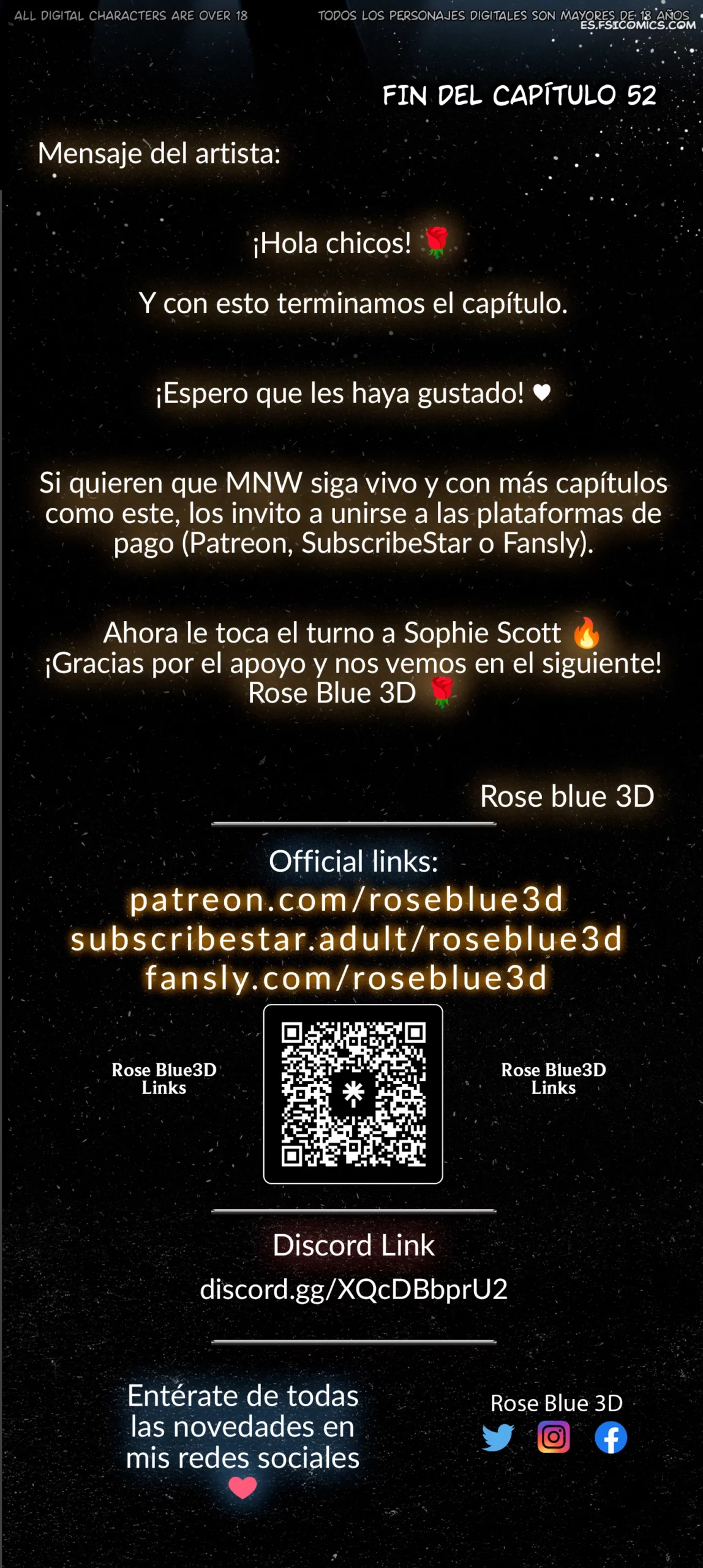 La Viuda De Mi Vecina Capítulo 52 – Rose Blue 3D - 96 - FSI Comics la viuda de mi vecina capitulo 52 rose blue 3d 096