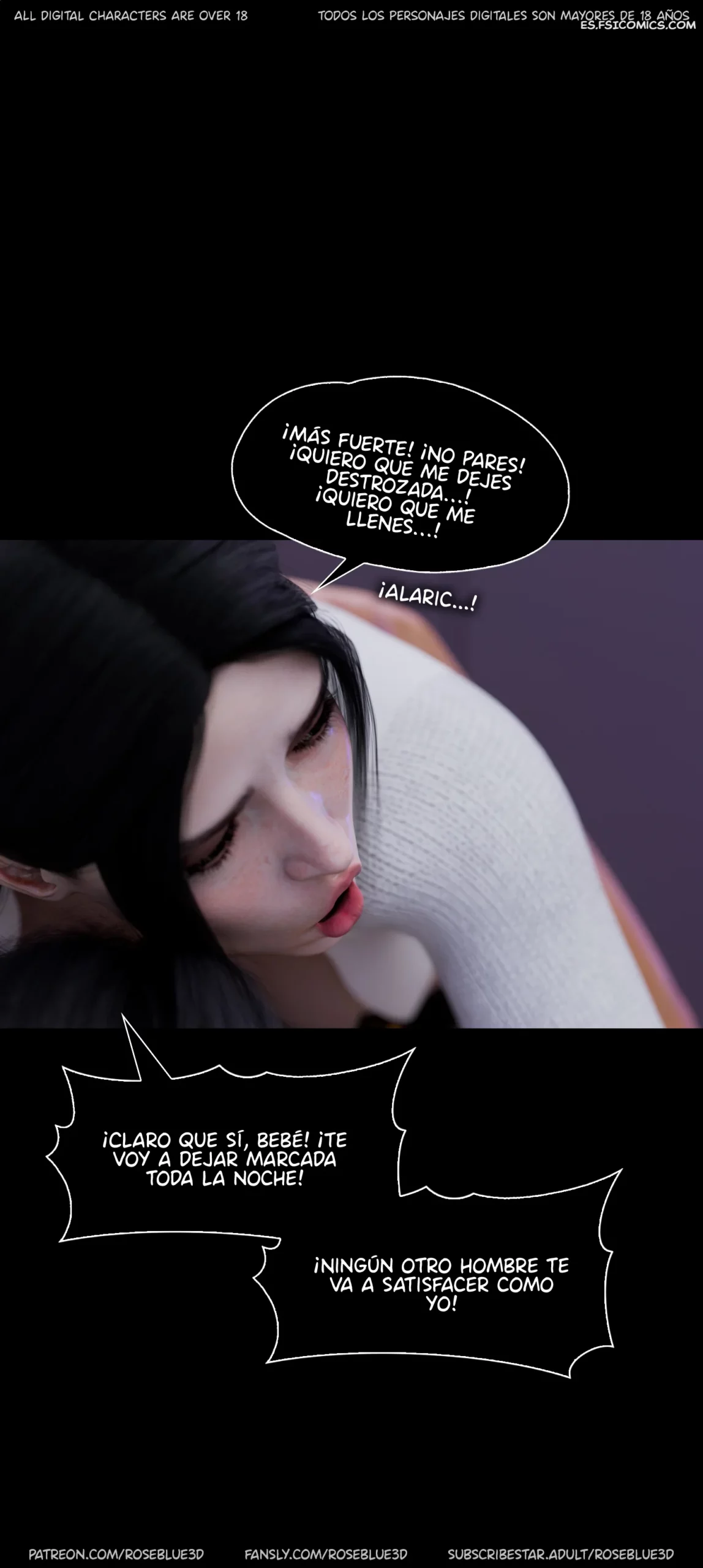 La Viuda De Mi Vecina Capítulo 53 – Rose Blue 3D - 30 - FSI Comics la viuda de mi vecina capitulo 53 rose blue 3d 030
