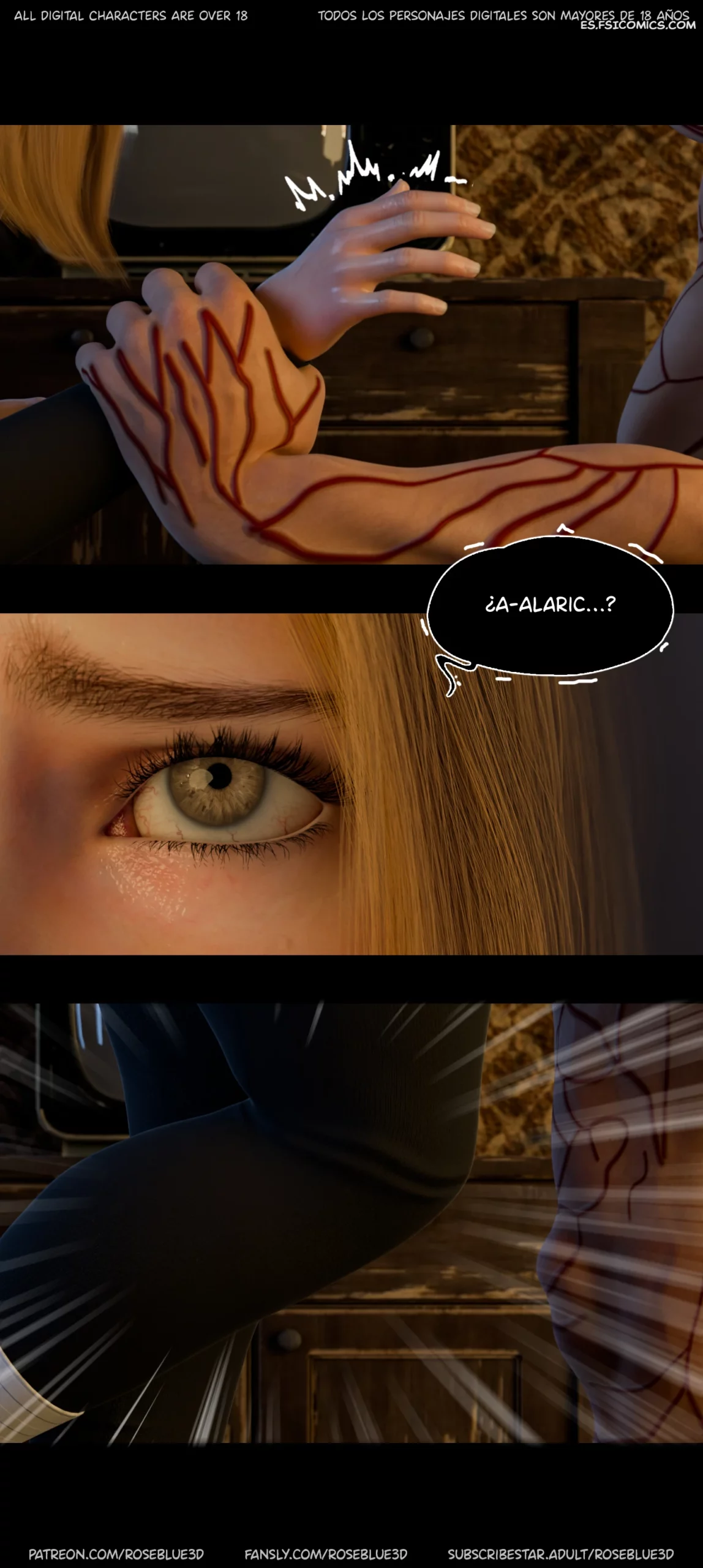 La Viuda De Mi Vecina Capítulo 53 – Rose Blue 3D - 83 - FSI Comics la viuda de mi vecina capitulo 53 rose blue 3d 083