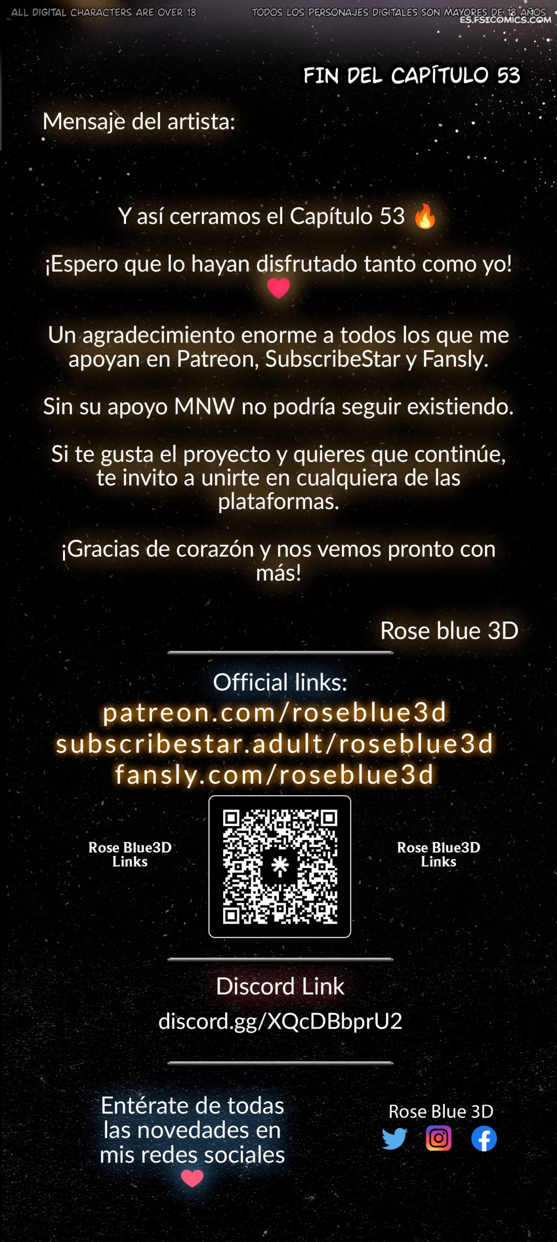 La Viuda De Mi Vecina Capítulo 53 – Rose Blue 3D - 87 - FSI Comics la viuda de mi vecina capitulo 53 rose blue 3d 087
