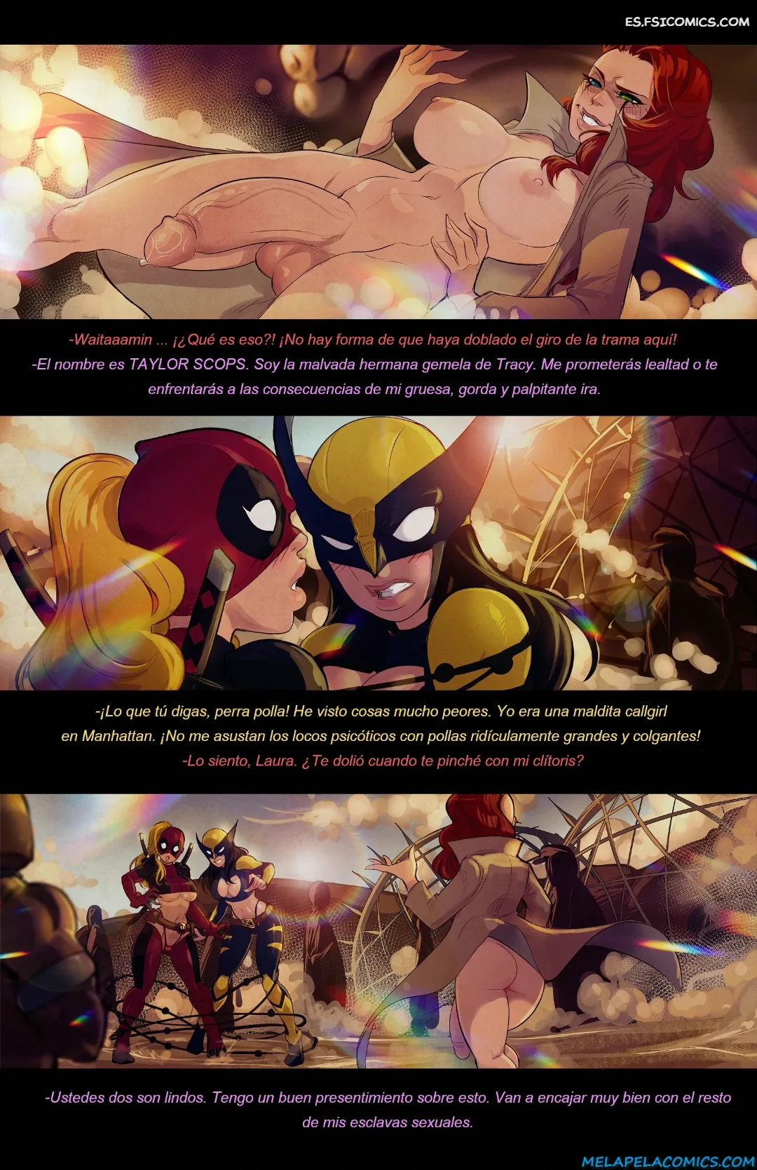 Lady Deadpool and Wolverine Lady – Tracy Scops - 5 - FSI Comics lady deadpool and wolverine lady tracy scops 005