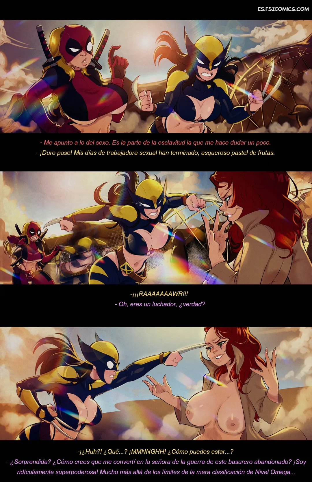 Lady Deadpool and Wolverine Lady – Tracy Scops - 6 - FSI Comics lady deadpool and wolverine lady tracy scops 006