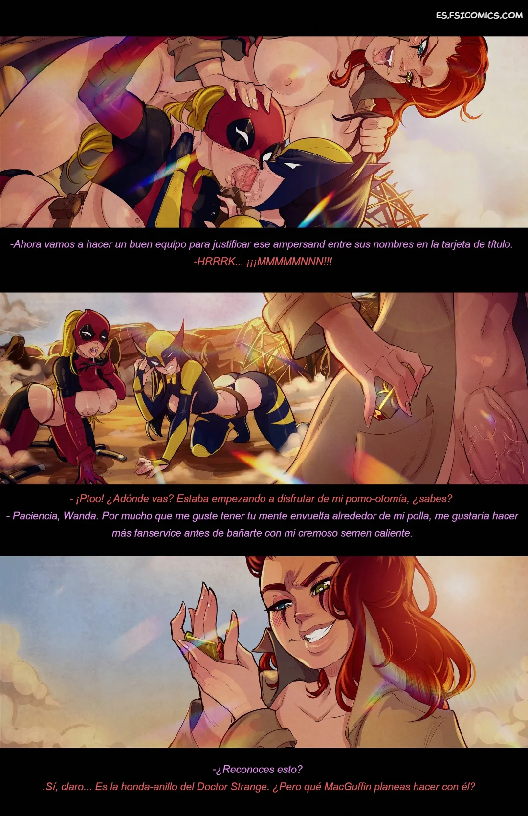 Lady Deadpool and Wolverine Lady – Tracy Scops - 11 - FSI Comics lady deadpool and wolverine lady tracy scops 011