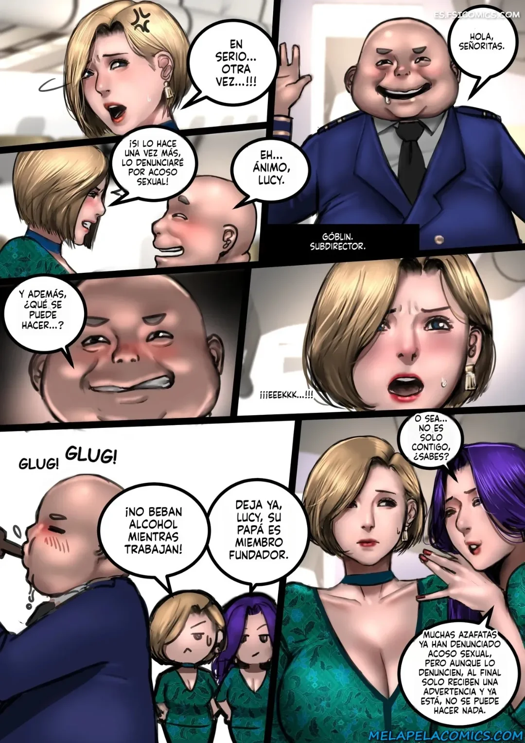Milf Airline: Mi Querido Sr. Piloto – Scarlett Ann - 9 - FSI Comics milf airline mi querido sr piloto scarlett ann 009