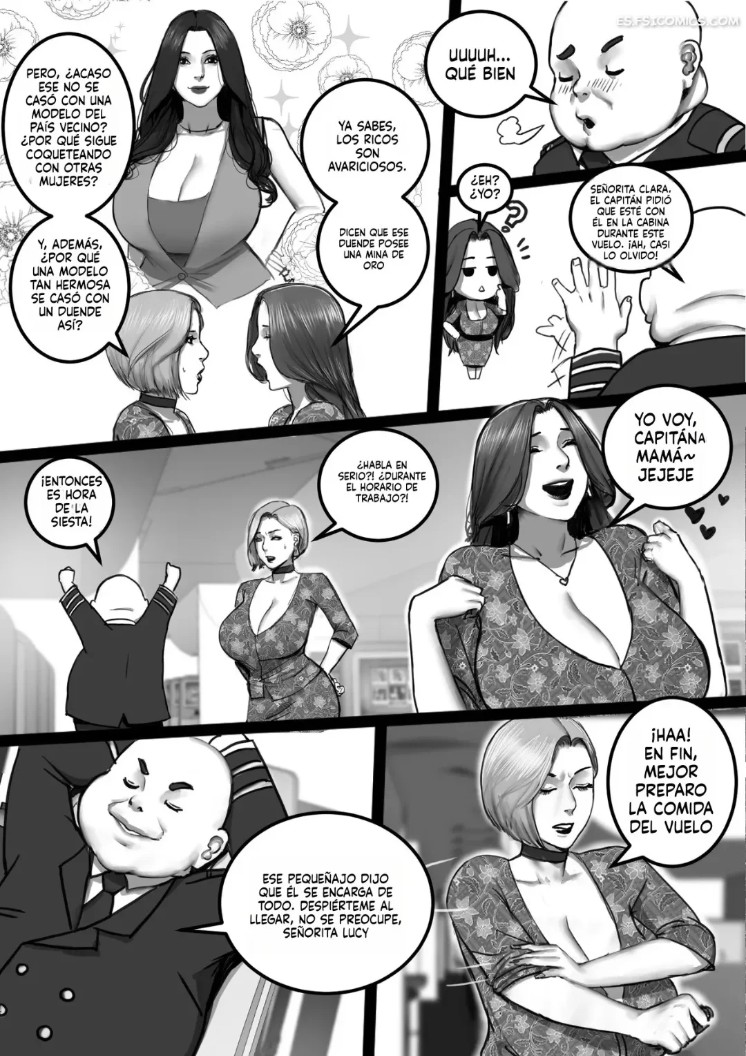 Milf Airline: Mi Querido Sr. Piloto – Scarlett Ann - 10 - FSI Comics milf airline mi querido sr piloto scarlett ann 010