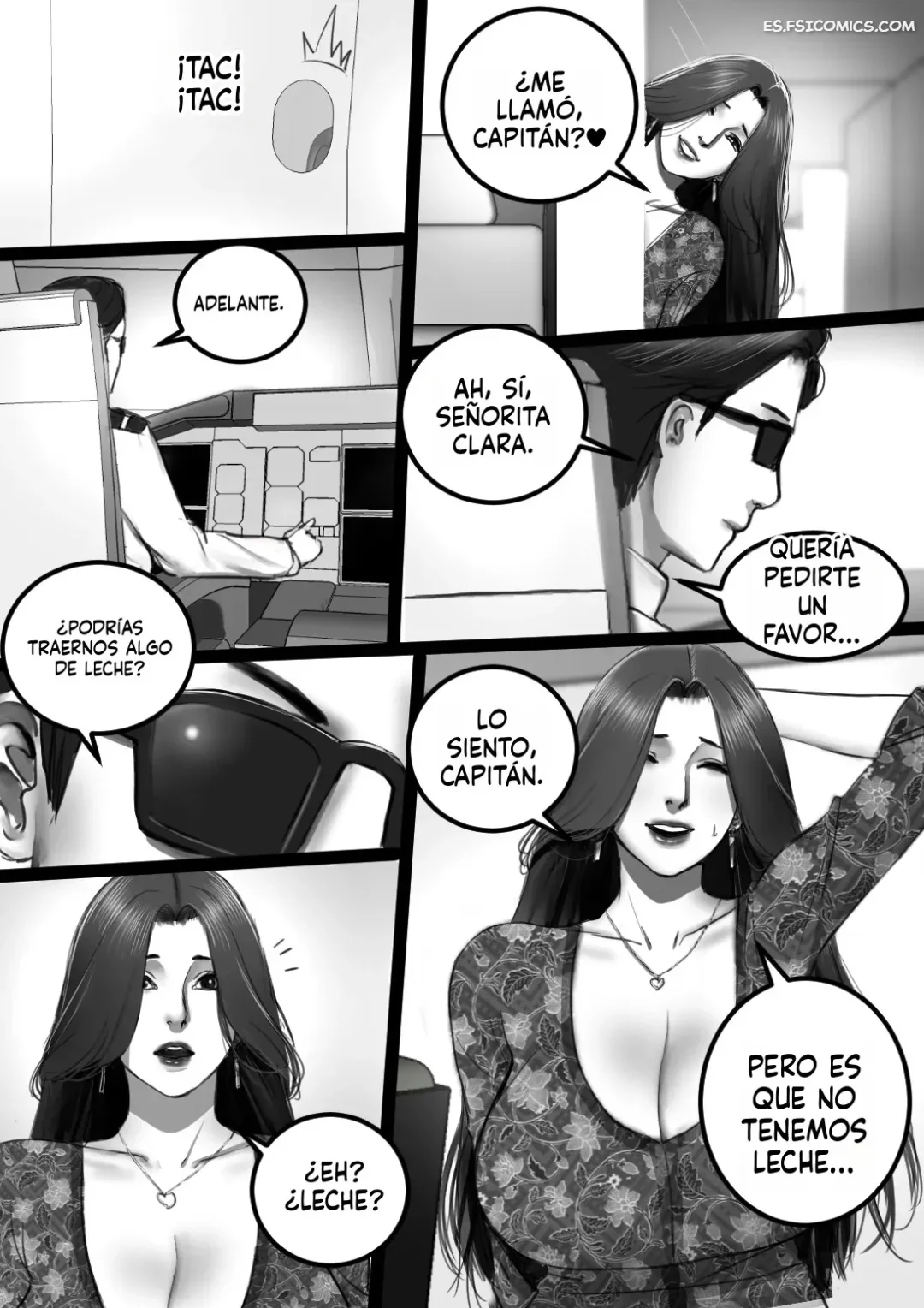 Milf Airline: Mi Querido Sr. Piloto – Scarlett Ann - 11 - FSI Comics milf airline mi querido sr piloto scarlett ann 011