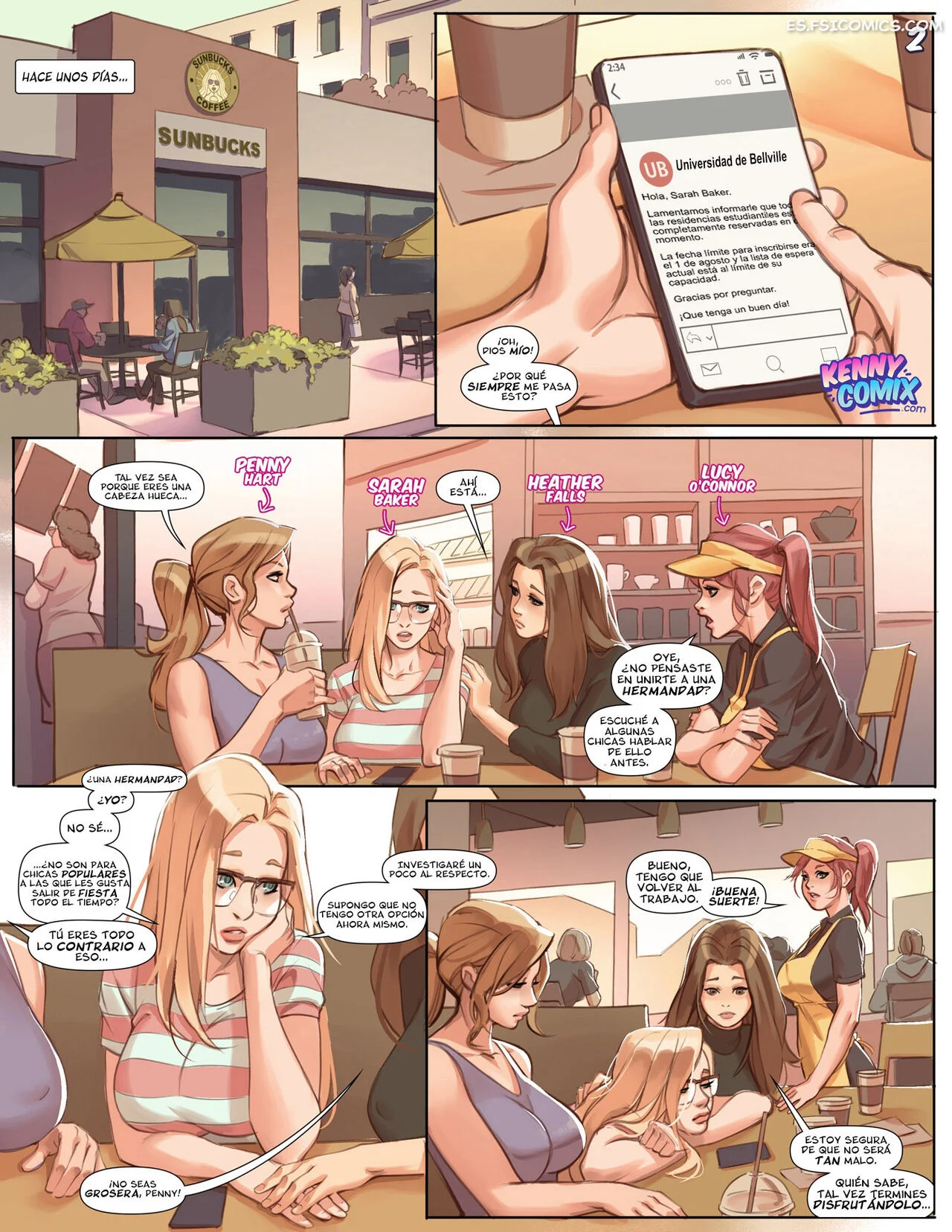 Naughty Sorority - The New Pledge - Kenny Comix - 3 - FSI Comics naughty sorority the new pledge kenny comix 003