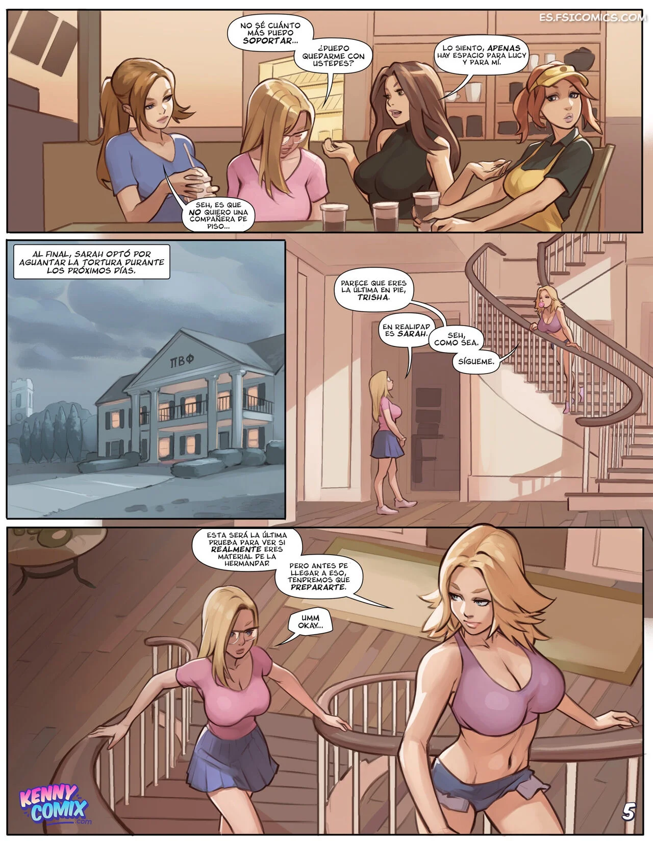 Naughty Sorority - The New Pledge - Kenny Comix - 6 - FSI Comics naughty sorority the new pledge kenny comix 006