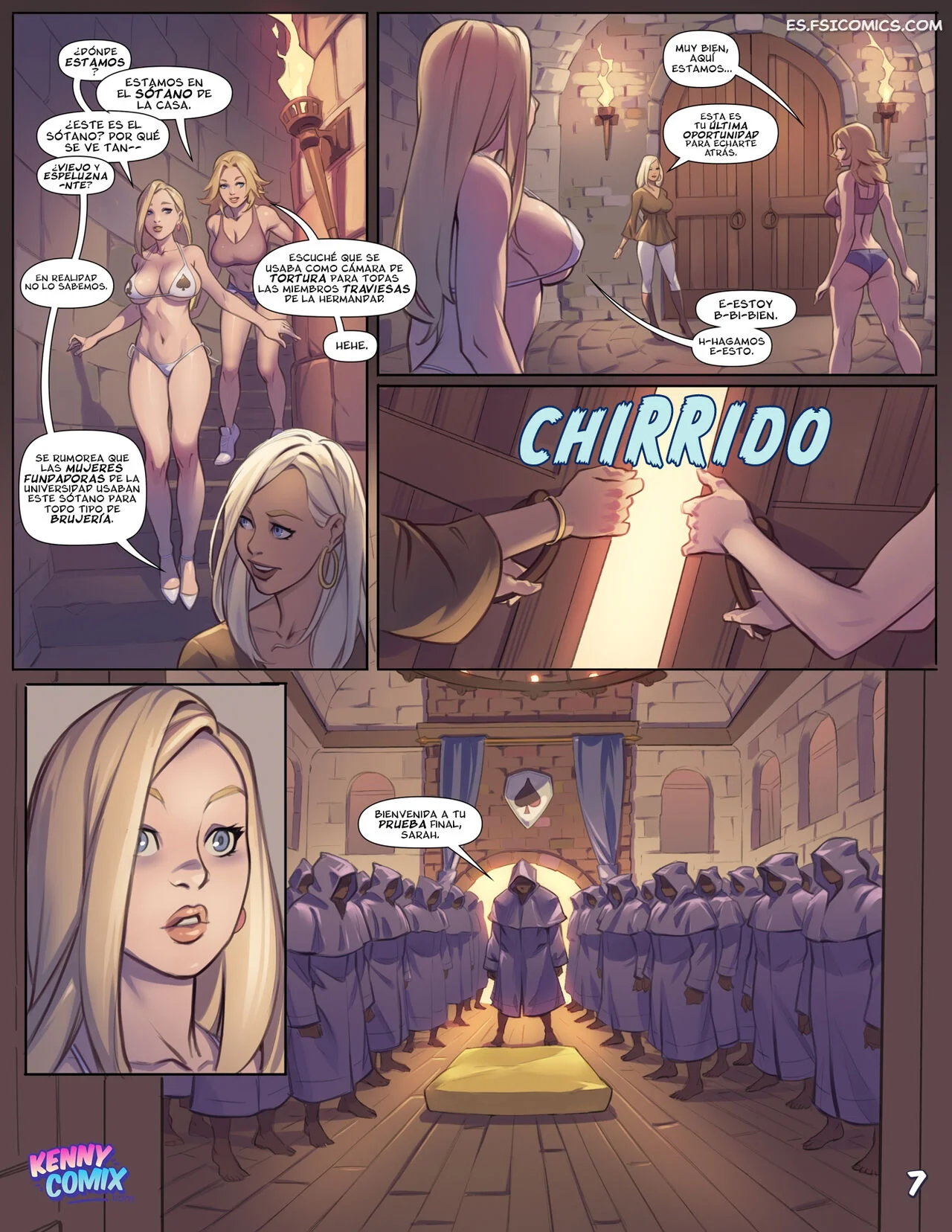 Naughty Sorority - The New Pledge - Kenny Comix - 8 - FSI Comics naughty sorority the new pledge kenny comix 008