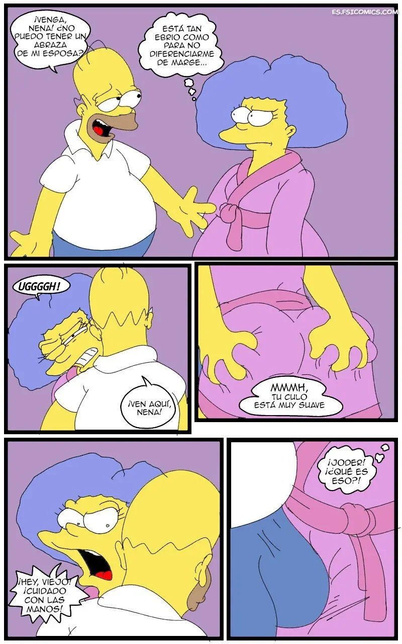 Selma’s Struggle (The Simpsons) – Maxtlat - 3 - FSI Comics selmas struggle the simpsons maxtlat 003