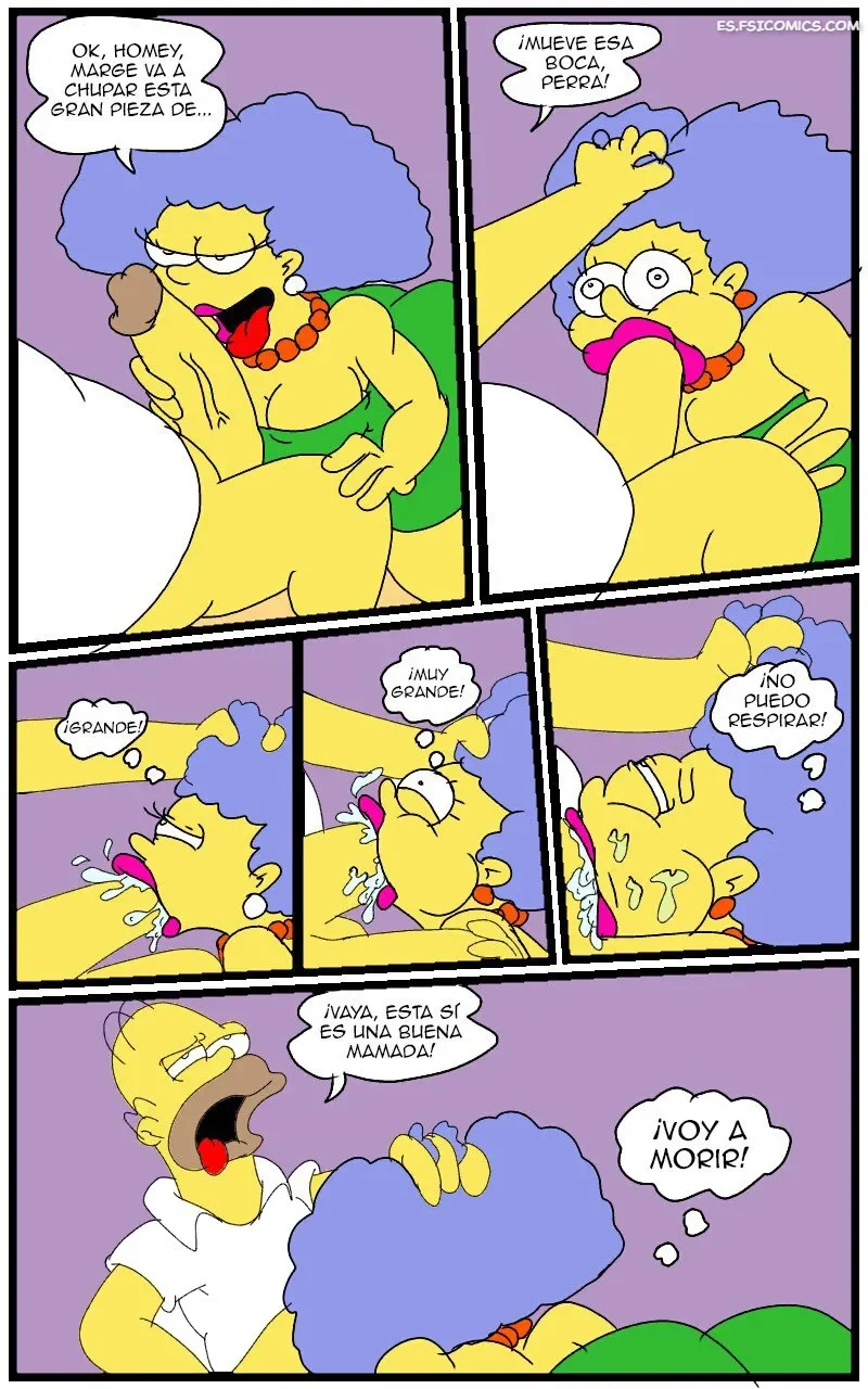 Selma’s Struggle (The Simpsons) – Maxtlat - 6 - FSI Comics selmas struggle the simpsons maxtlat 006
