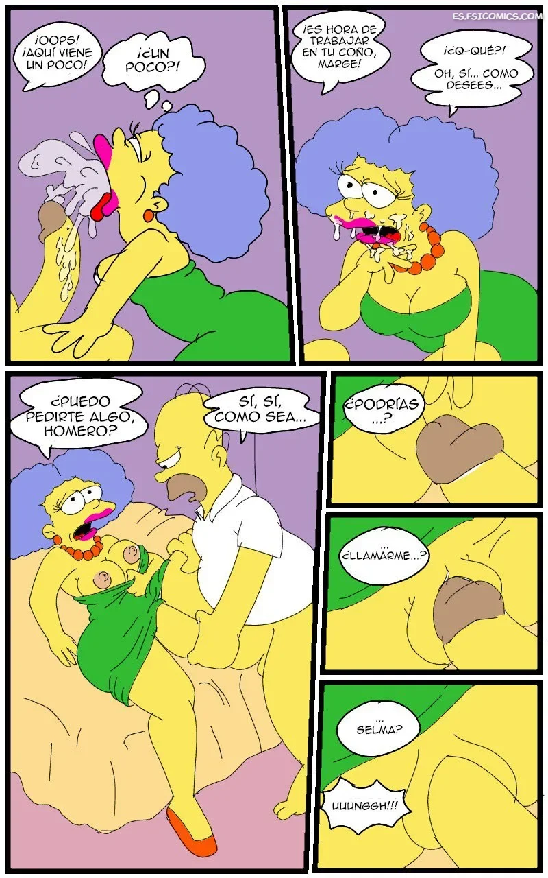 Selma’s Struggle (The Simpsons) – Maxtlat - 7 - FSI Comics selmas struggle the simpsons maxtlat 007