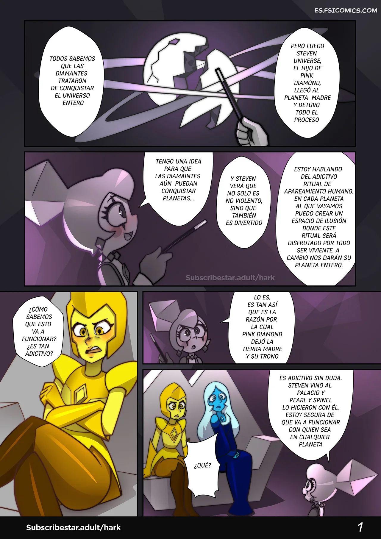 Steven's Desire Capítulo 2 (Steven Universe) – HarkArt - 2 - FSI Comics stevens desire capitulo 2 steven universe harkart 002