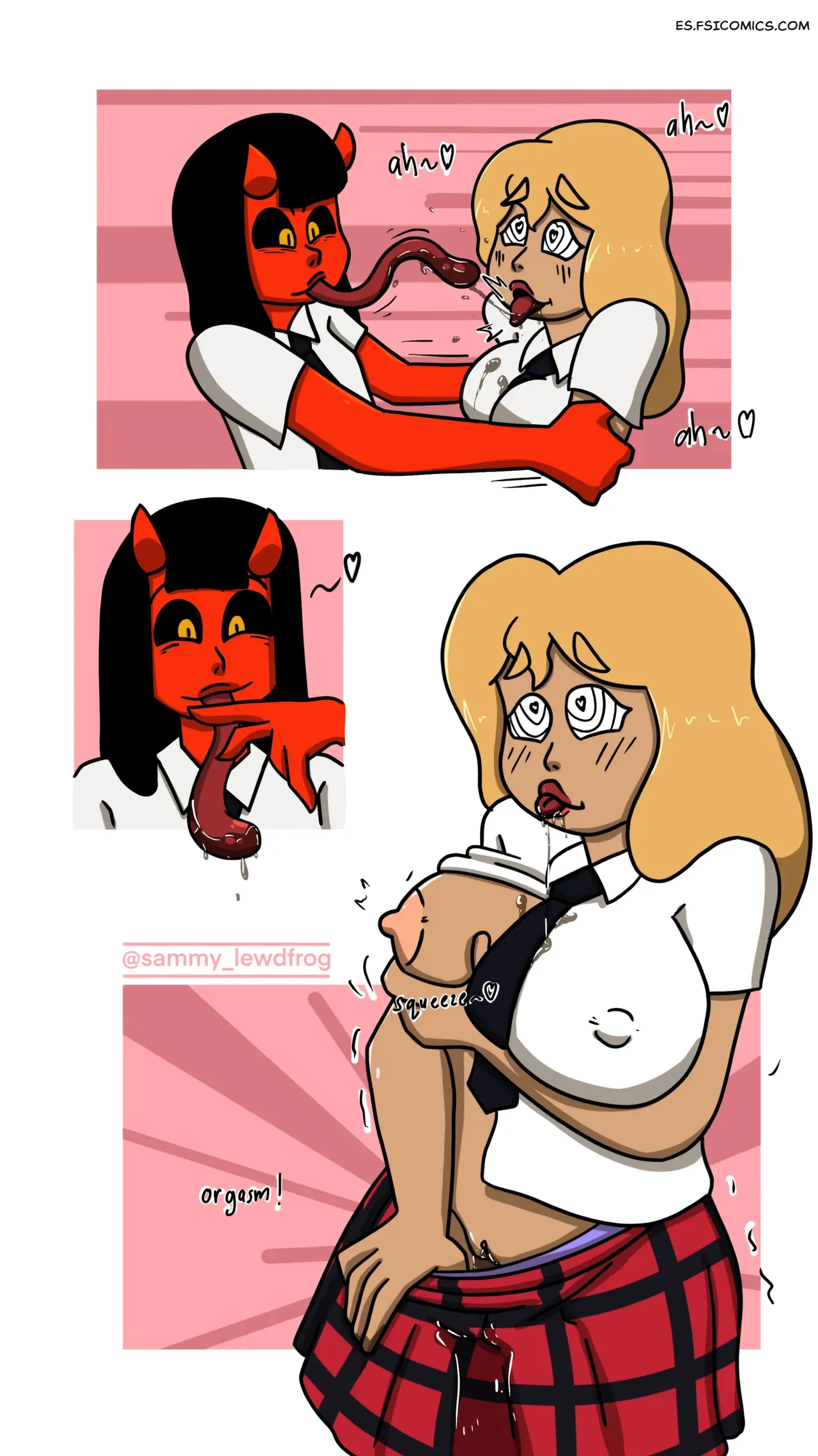 Sucky Encounter Capítulo 1 – SammyLewdFrog - 7 - FSI Comics sucky encounter capitulo 1 sammylewdfrog 007