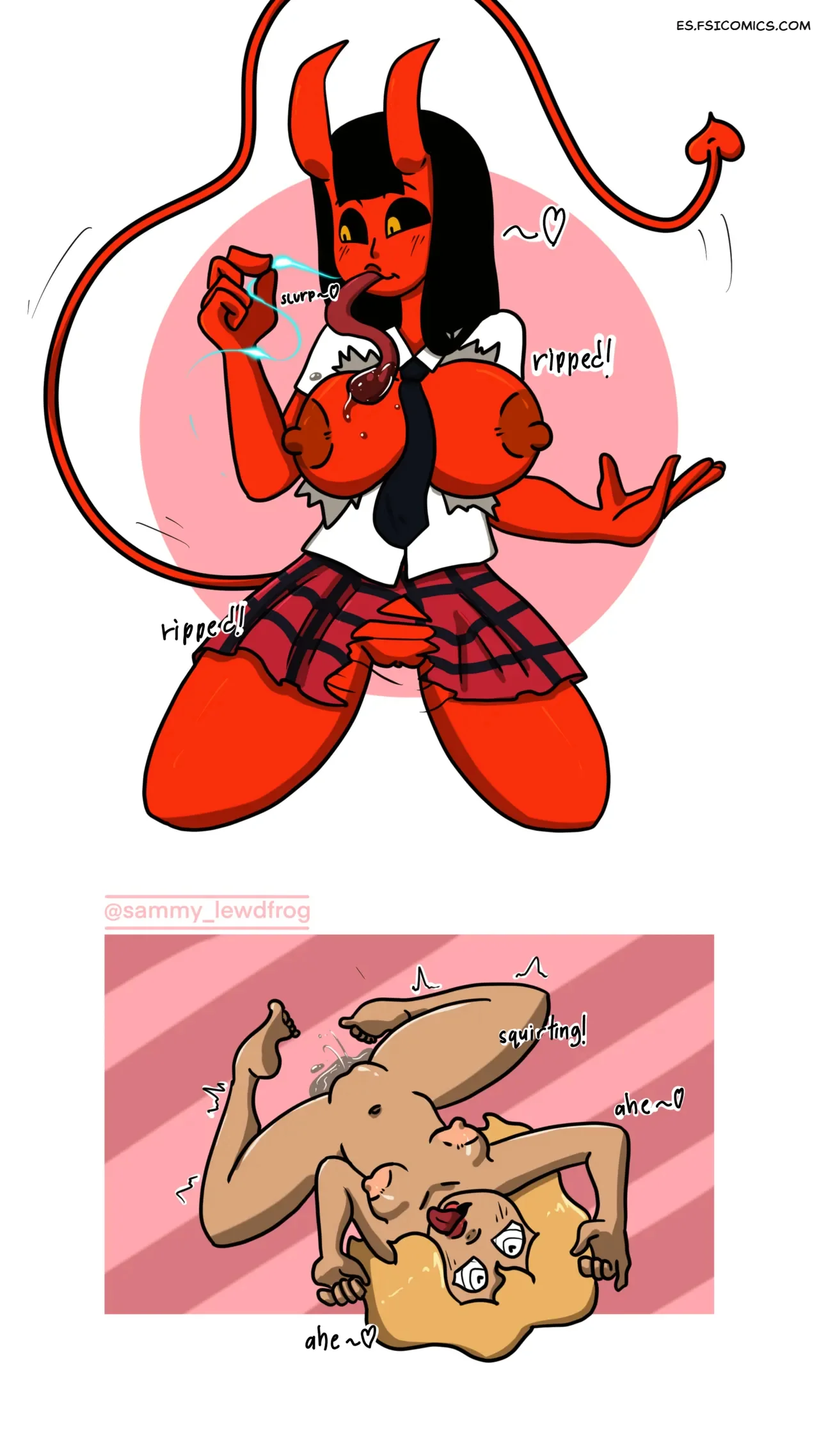 Sucky Encounter Capítulo 1 – SammyLewdFrog - 12 - FSI Comics sucky encounter capitulo 1 sammylewdfrog 012