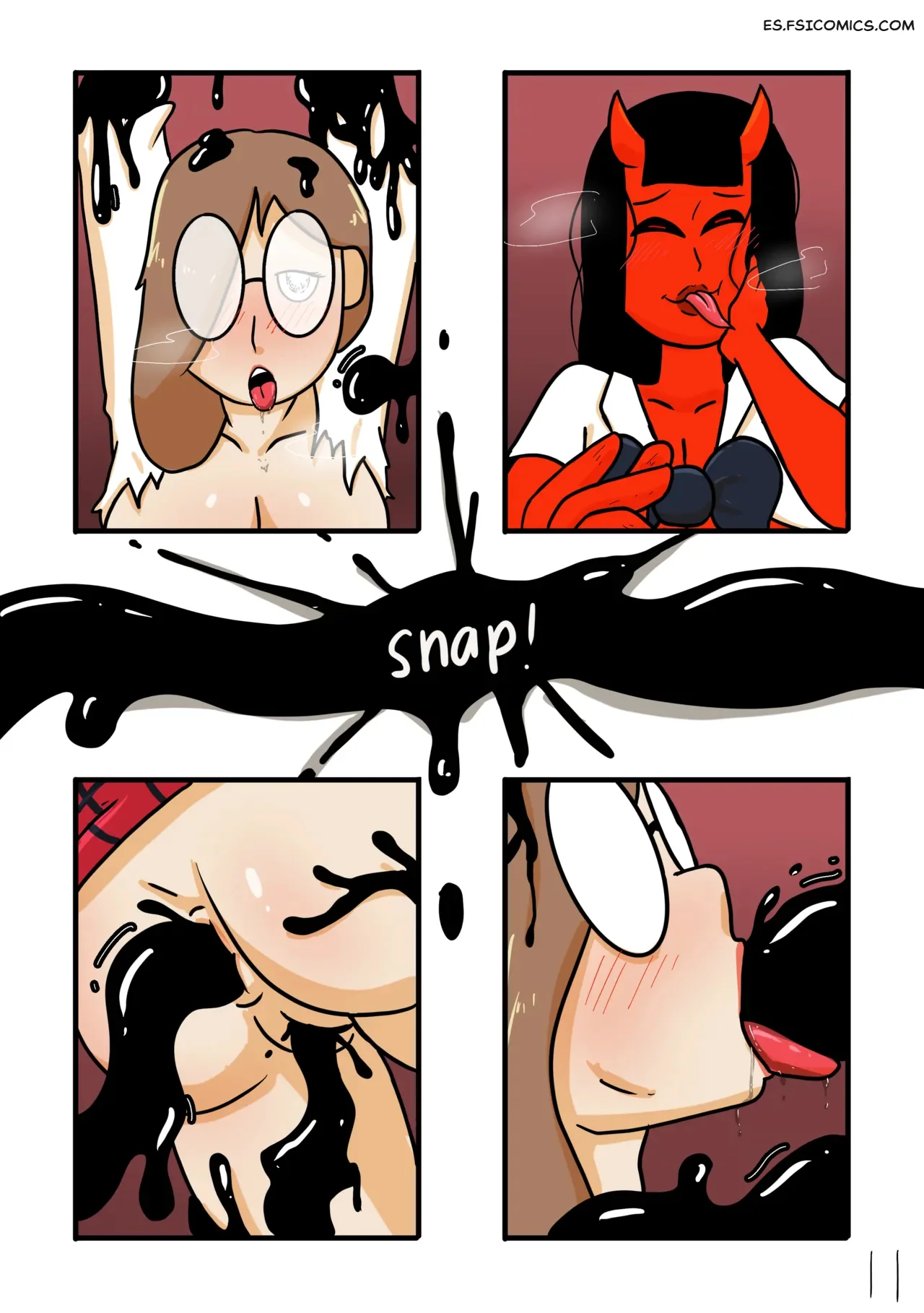 Sucky Encounter Capítulo 2 – SammyLewdFrog - 11 - FSI Comics sucky encounter capitulo 2 sammylewdfrog 011