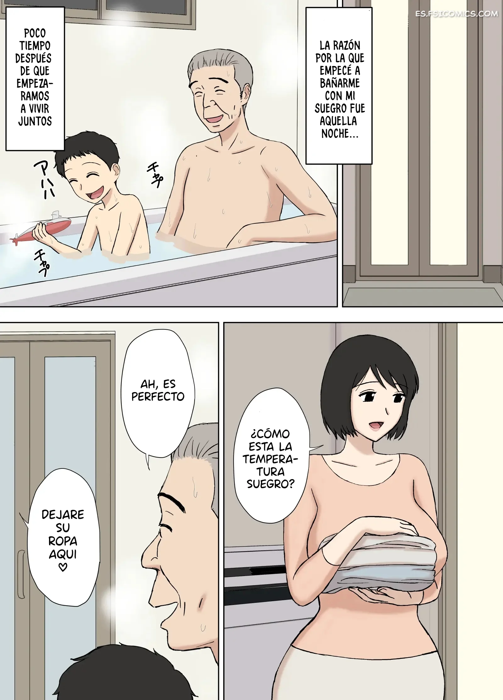 Tsuma Ga Ore No Oyaji To Issho Ni Furo Ni Haitte Irunda Ga Capítulo 2 – Urakan - 2 - FSI Comics tsuma ga ore no oyaji to issho ni furo ni haitte irunda ga capitulo 2 urakan 002