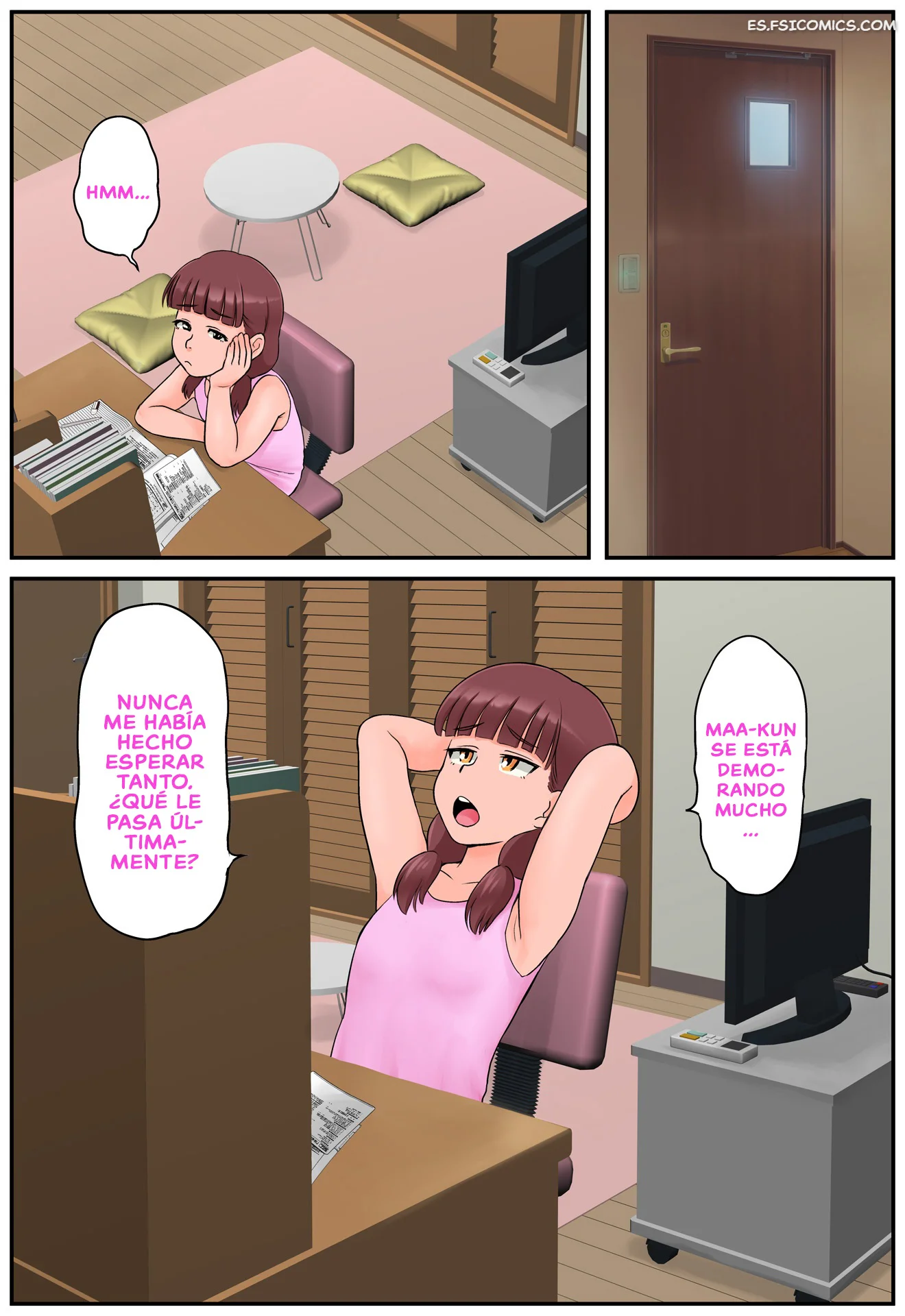 tuve sexo salvaje con la mama de mi amiga de la infancia en el bano rapurando 008
