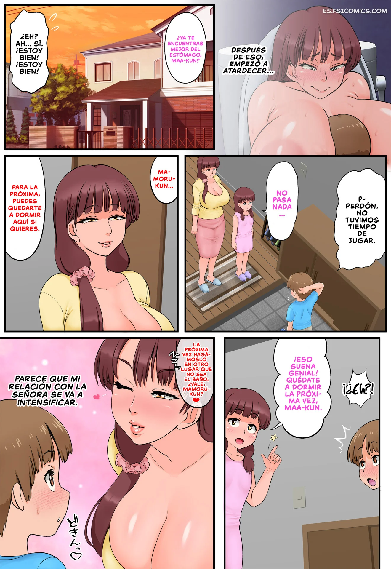 tuve sexo salvaje con la mama de mi amiga de la infancia en el bano rapurando 033