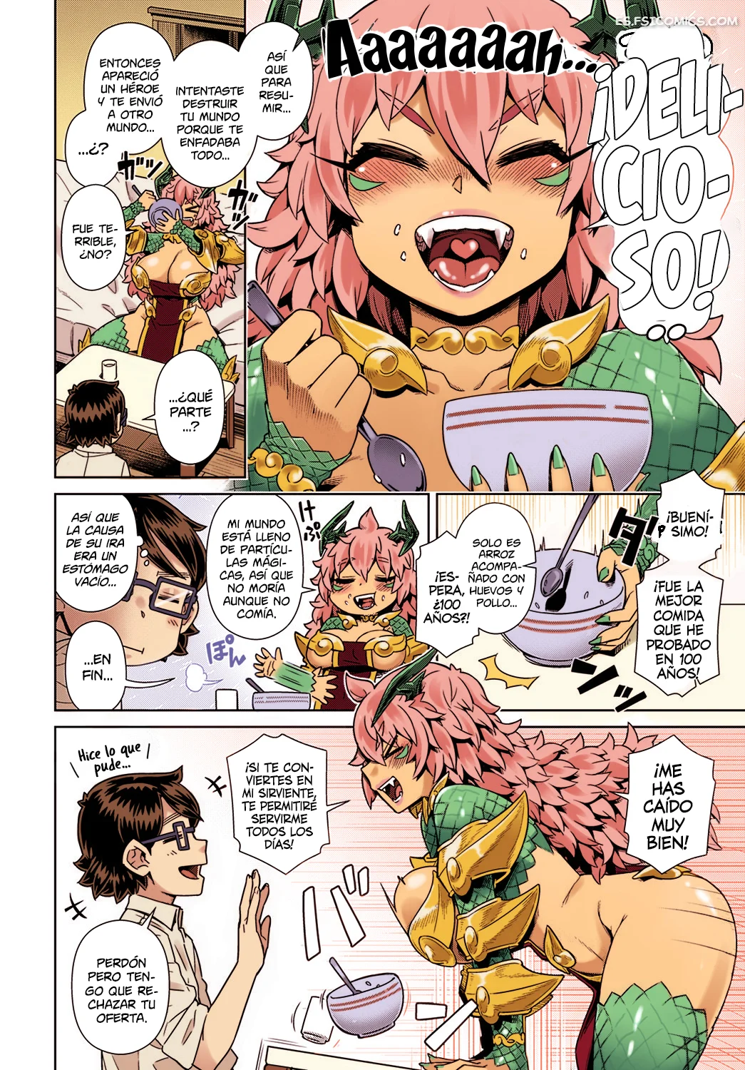 UN Rey Demonio Ha Aparecido! En Mi Cuarto – Kousuke - 6 - FSI Comics un rey demonio ha aparecido en mi cuarto kousuke 006