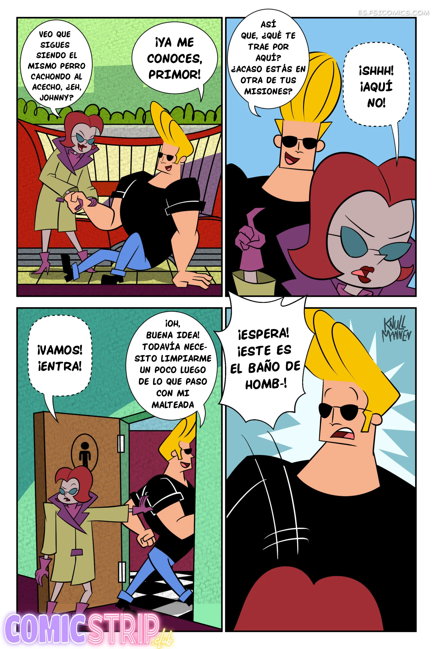 Una Gota de tu Semilla (Johnny Bravo) – Knullmannen - 4 - FSI Comics una gota de tu semilla johnny bravo knullmannen 004